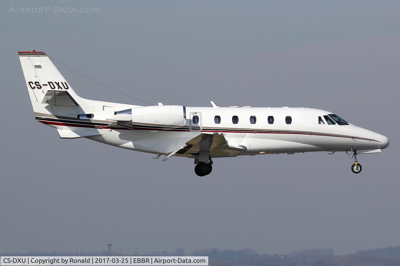 CS-DXU, 2008 Cessna 560 Citation Excel C/N 560-5775, at bru