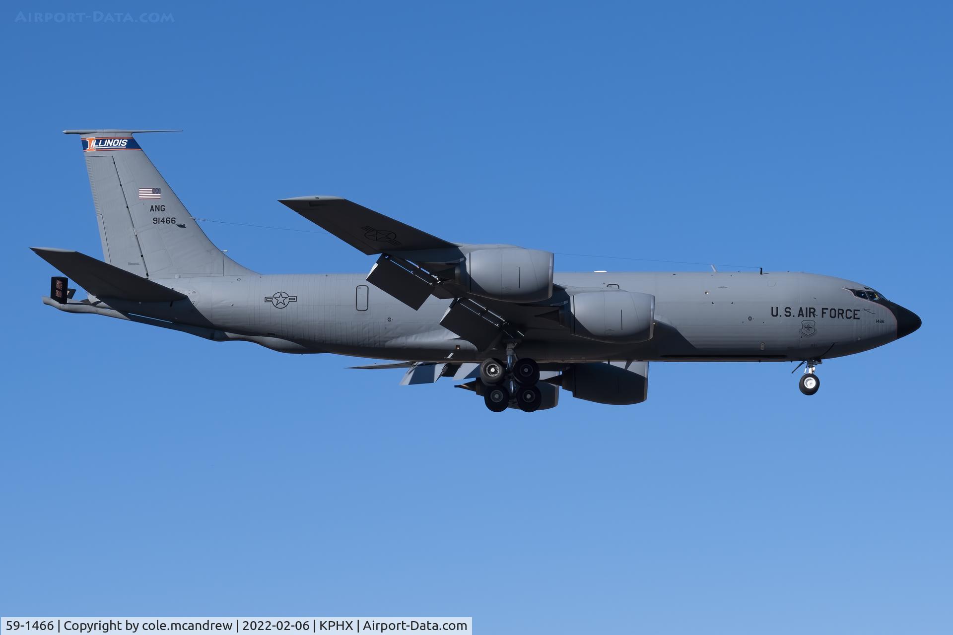 59-1466, 1959 Boeing KC-135R Stratotanker C/N 17954, HAPPY21