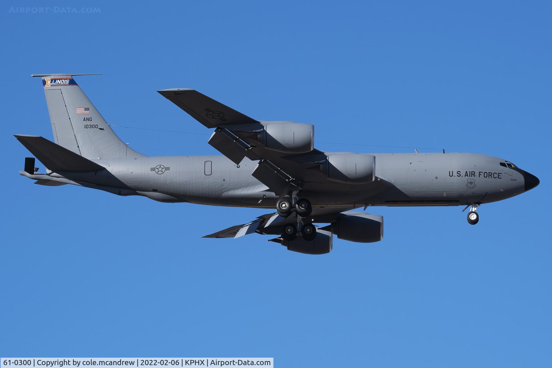 61-0300, 1961 Boeing KC-135R Stratotanker C/N 18207, HAPPY22