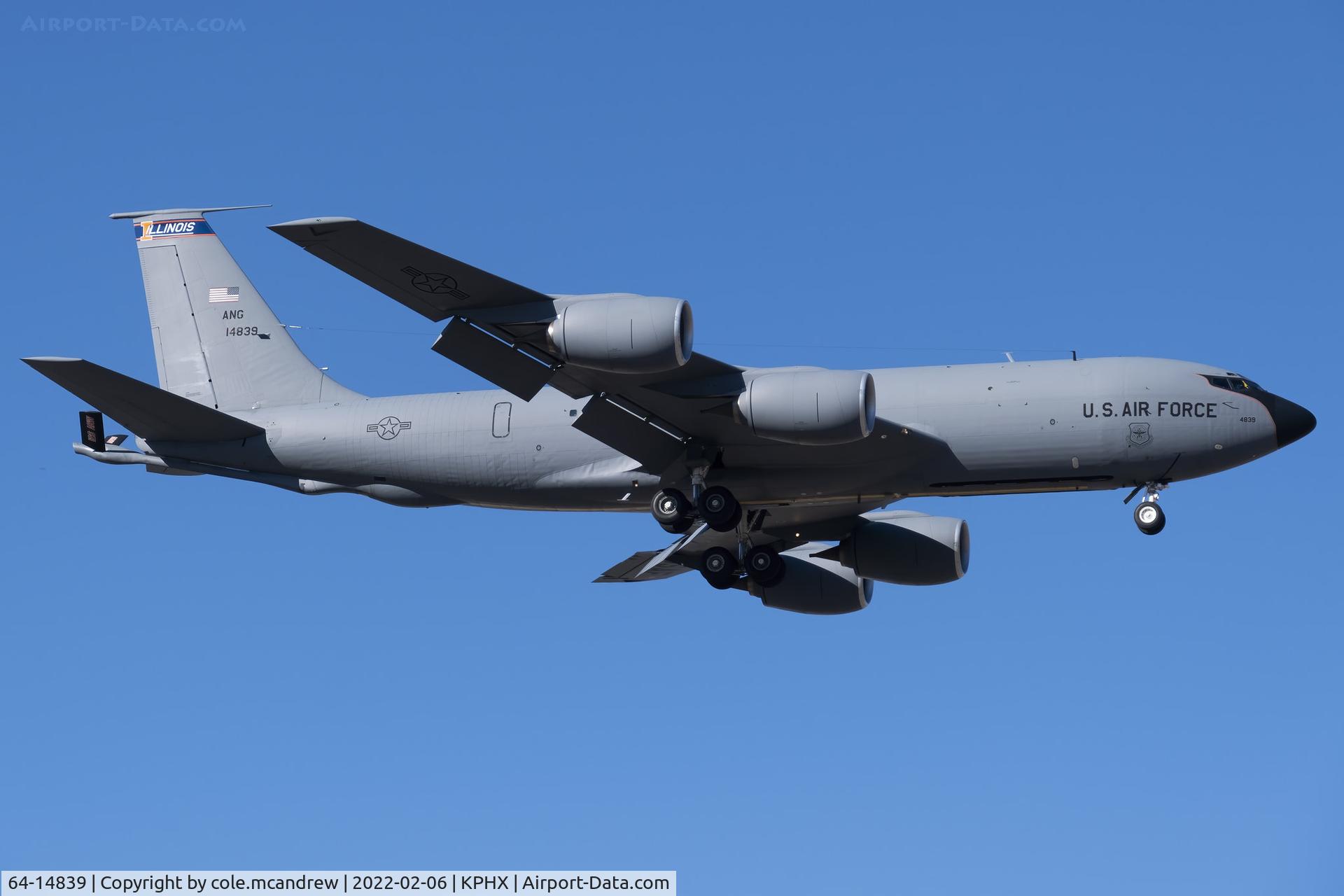 64-14839, 1964 Boeing KC-135R Stratotanker C/N 18779, HAPPY23
