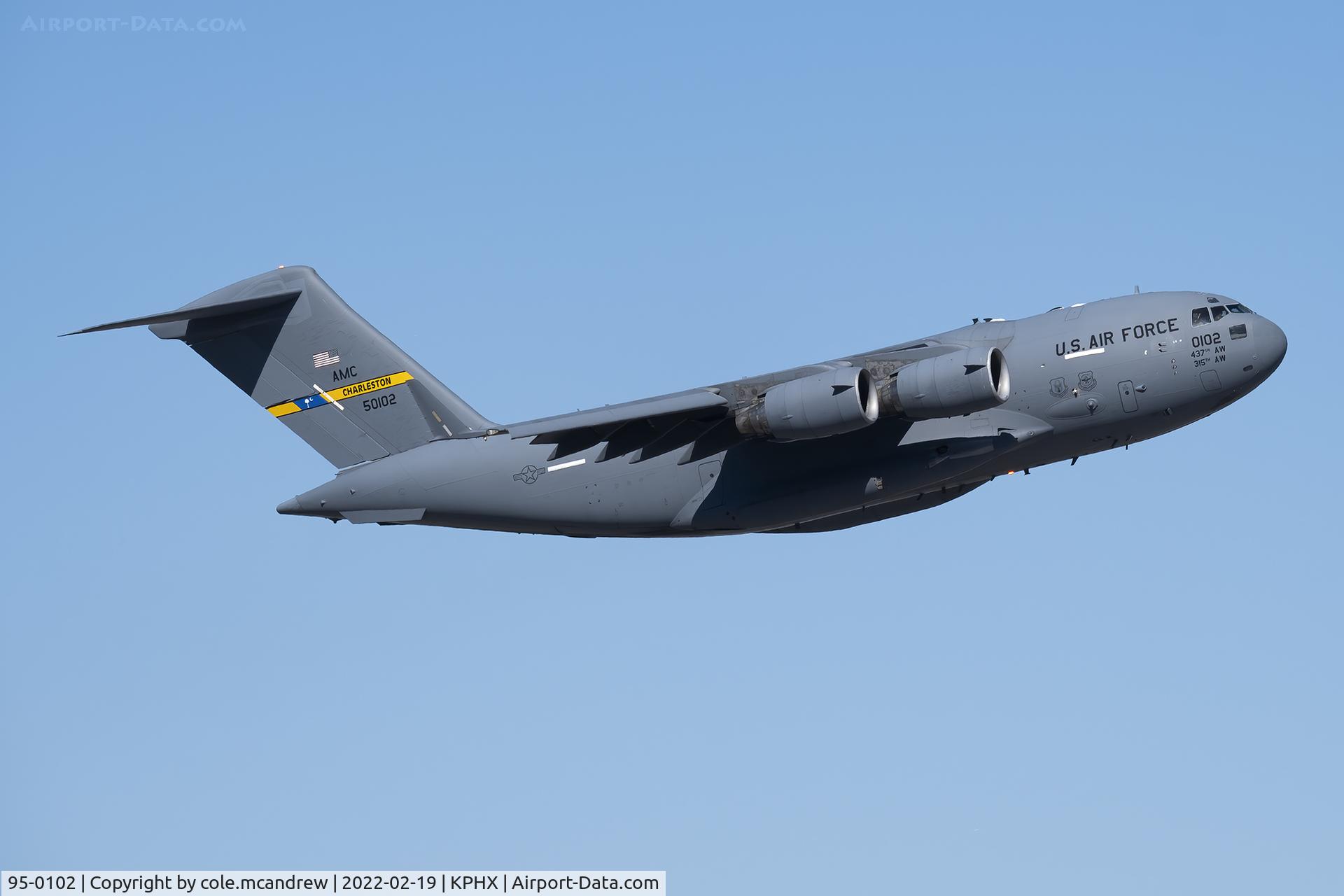 95-0102, 1995 McDonnell Douglas C-17A Globemaster III C/N P-27, PRIME95