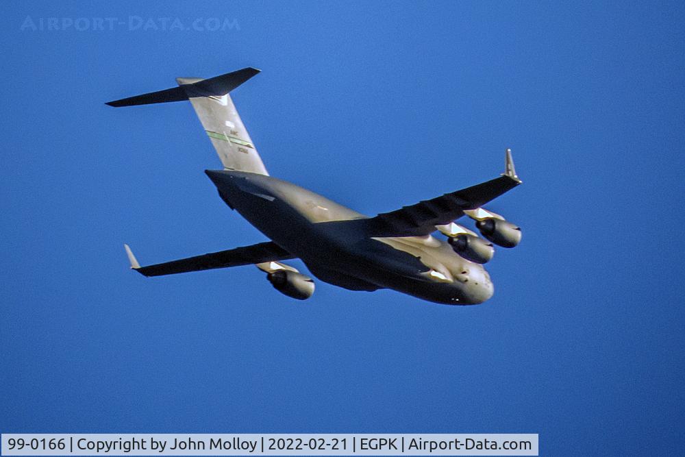 99-0166, 1999 Boeing C-17A Globemaster III C/N 50070/P-66, USAF C17A callsign 