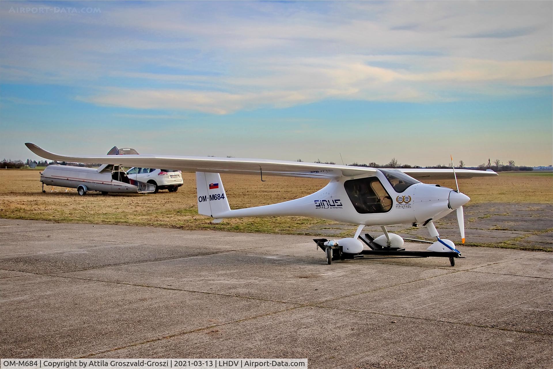 OM-M684, Pipistrel Sinus 912 C/N 061V912, LHDV - Dunaújváros, Kisapostag Airport, Hungary