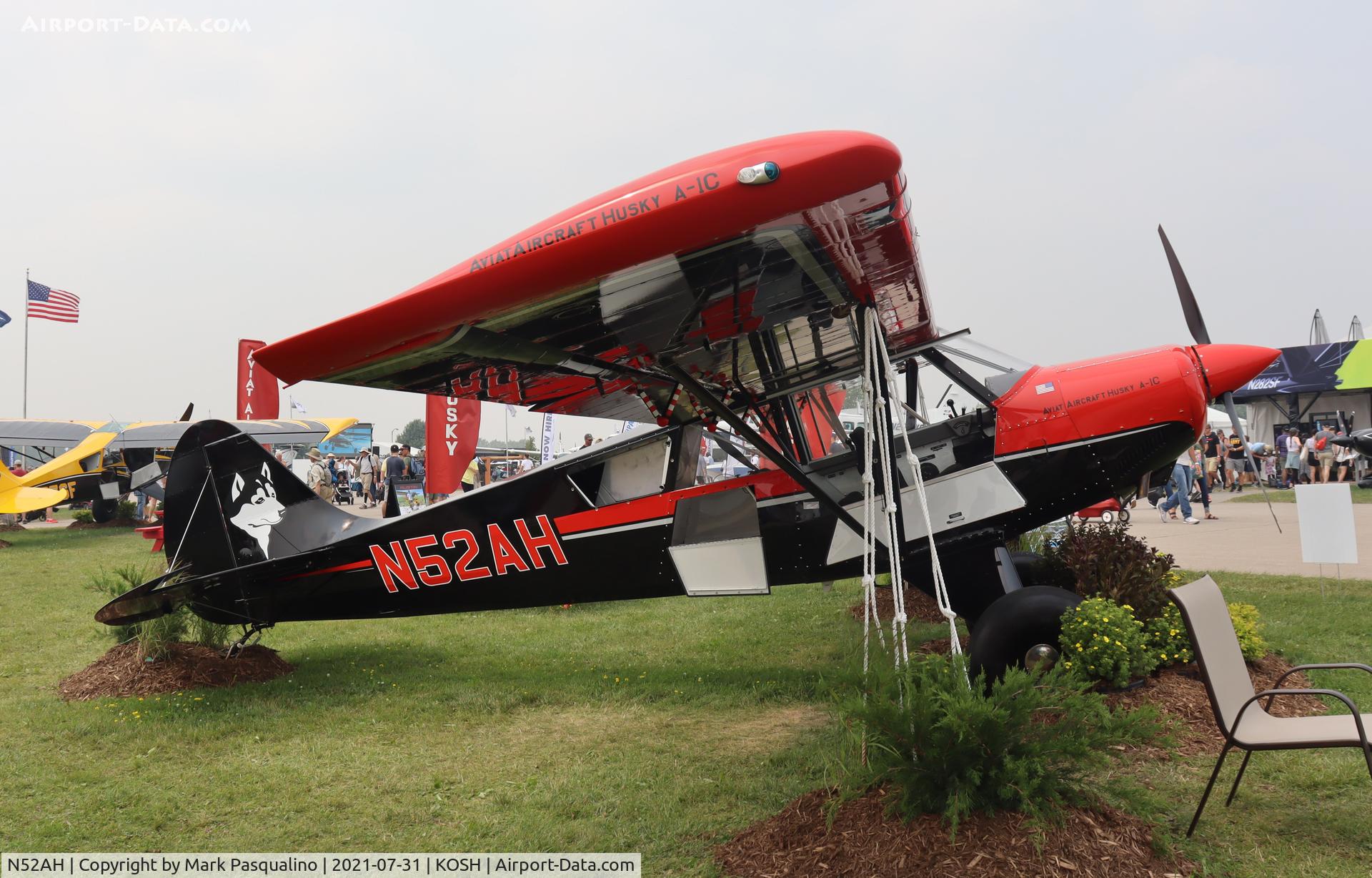 N52AH, 2021 Aviat A-1C-180 Husky Husky C/N 3378, Aviat A-1C-180