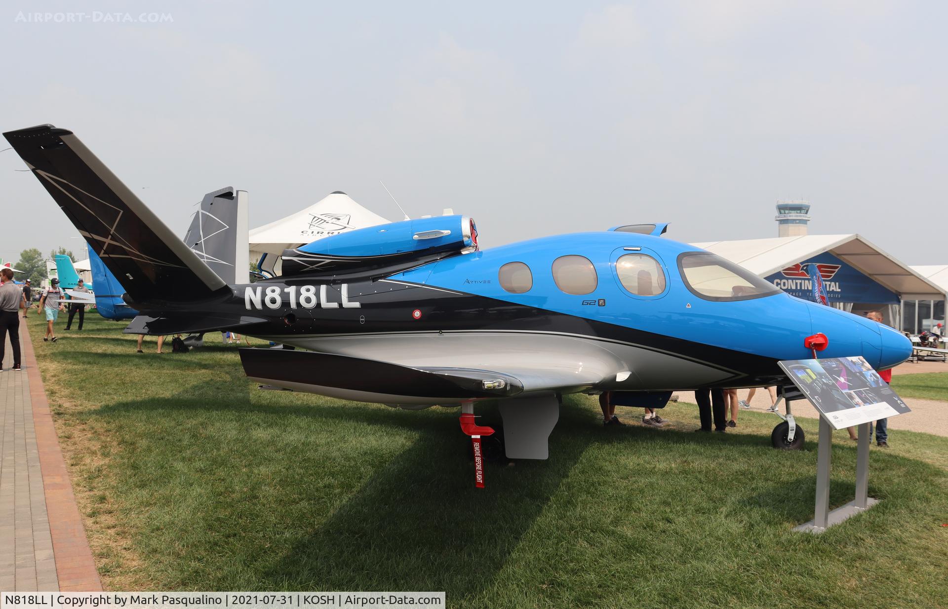 N818LL, 2021 Cirrus SF50 C/N 0274, Cirrus SF50