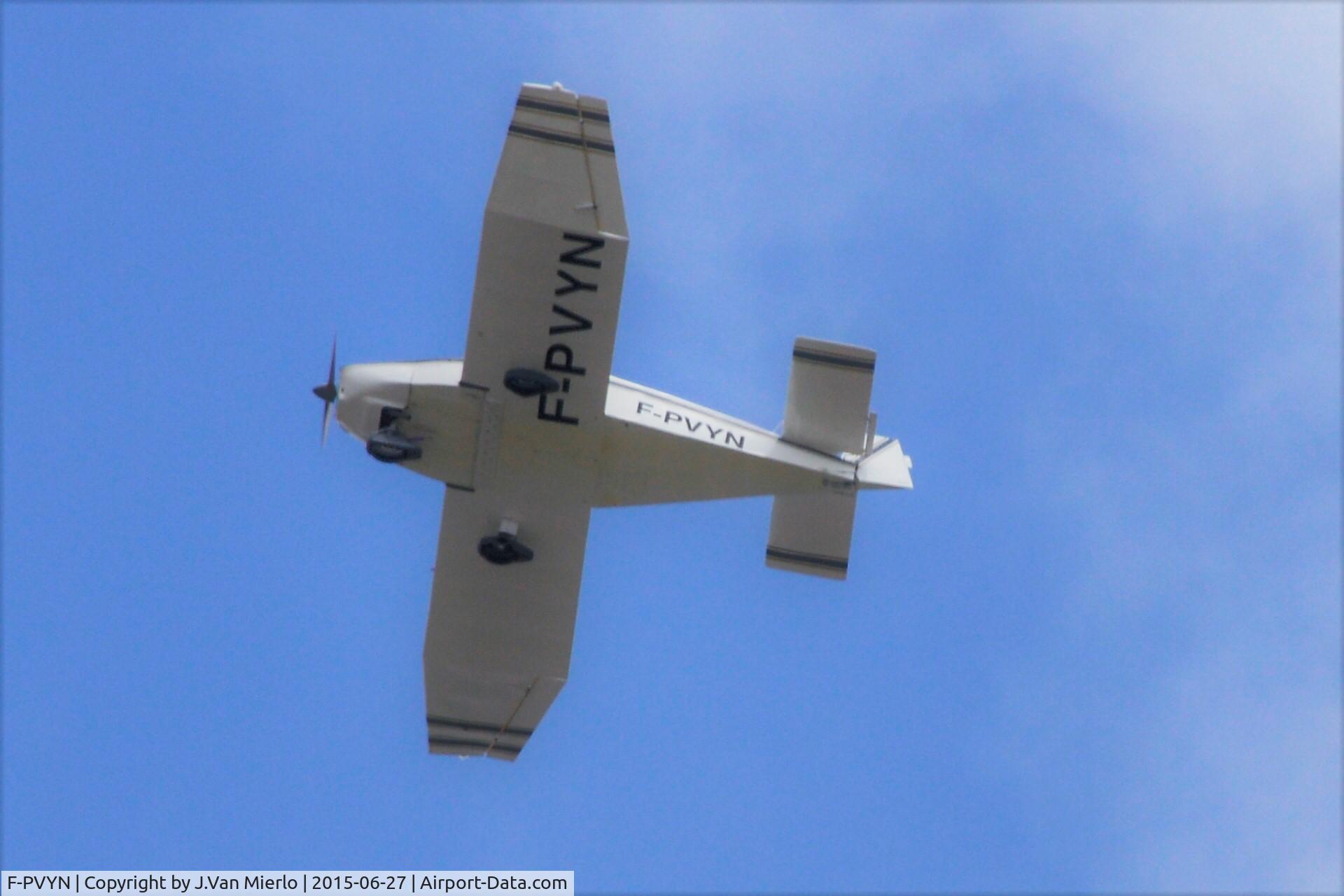 F-PVYN, 2004 Jodel D.18T C/N 483, Over Ghent Belgium
