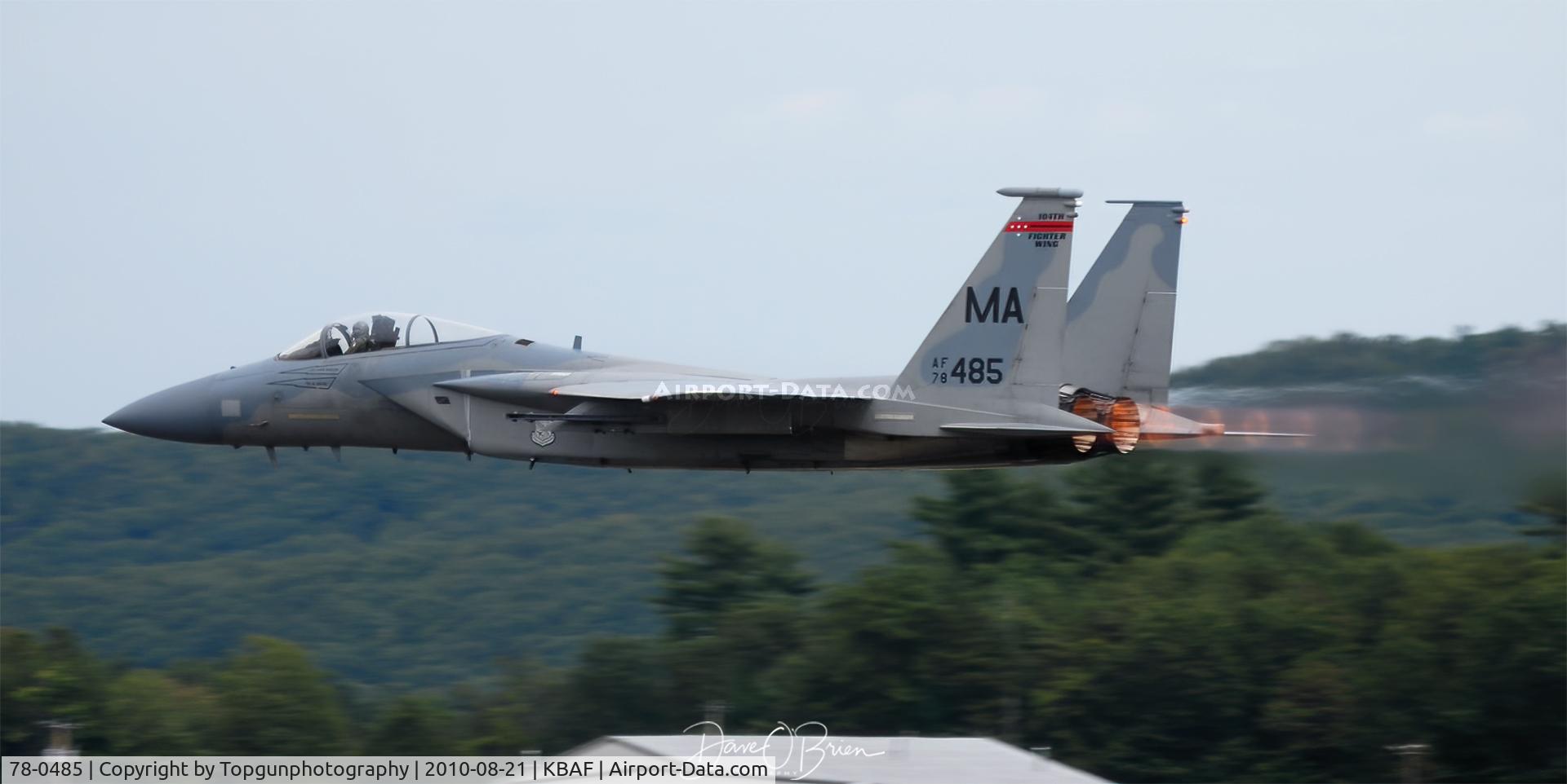 78-0485, 1978 McDonnell Douglas F-15C Eagle C/N 0466/C018, F-15 launching