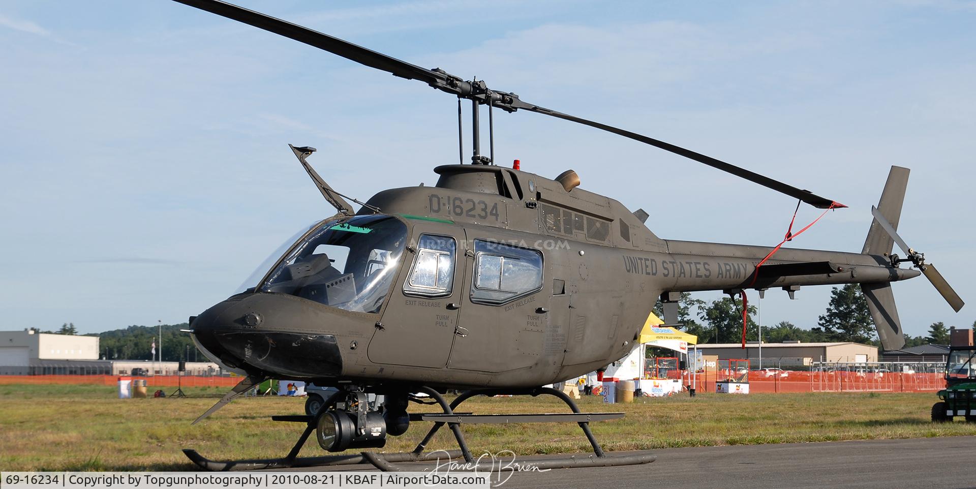 69-16234, 1970 Bell OH-58A Kiowa C/N 40455, MA ARNG