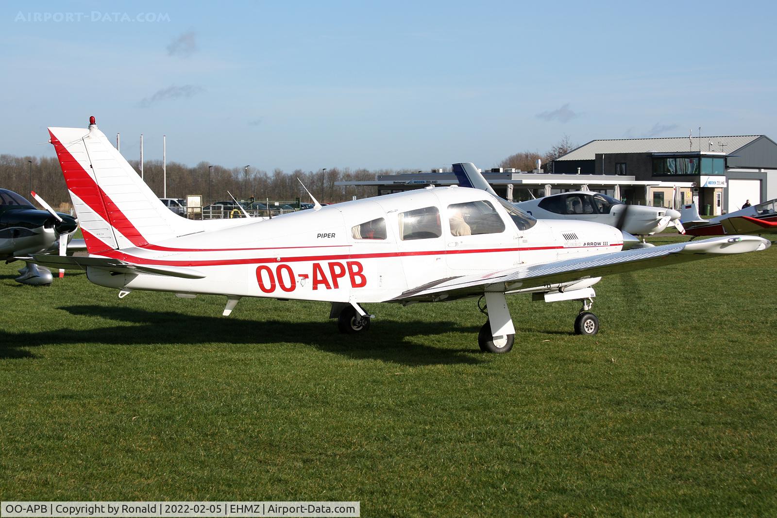 OO-APB, 1978 Piper PA-28R-201T Cherokee Arrow III C/N 28R-7803364, at ehmz