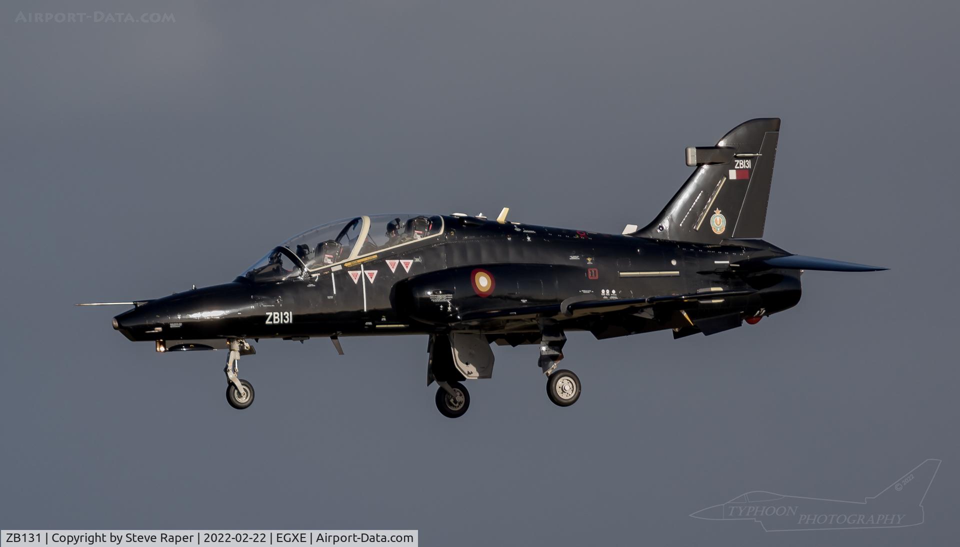 ZB131, 2021 BAE Systems Hawk T2 Mk167 C/N QA001, ZB 131 at RAF Leeming