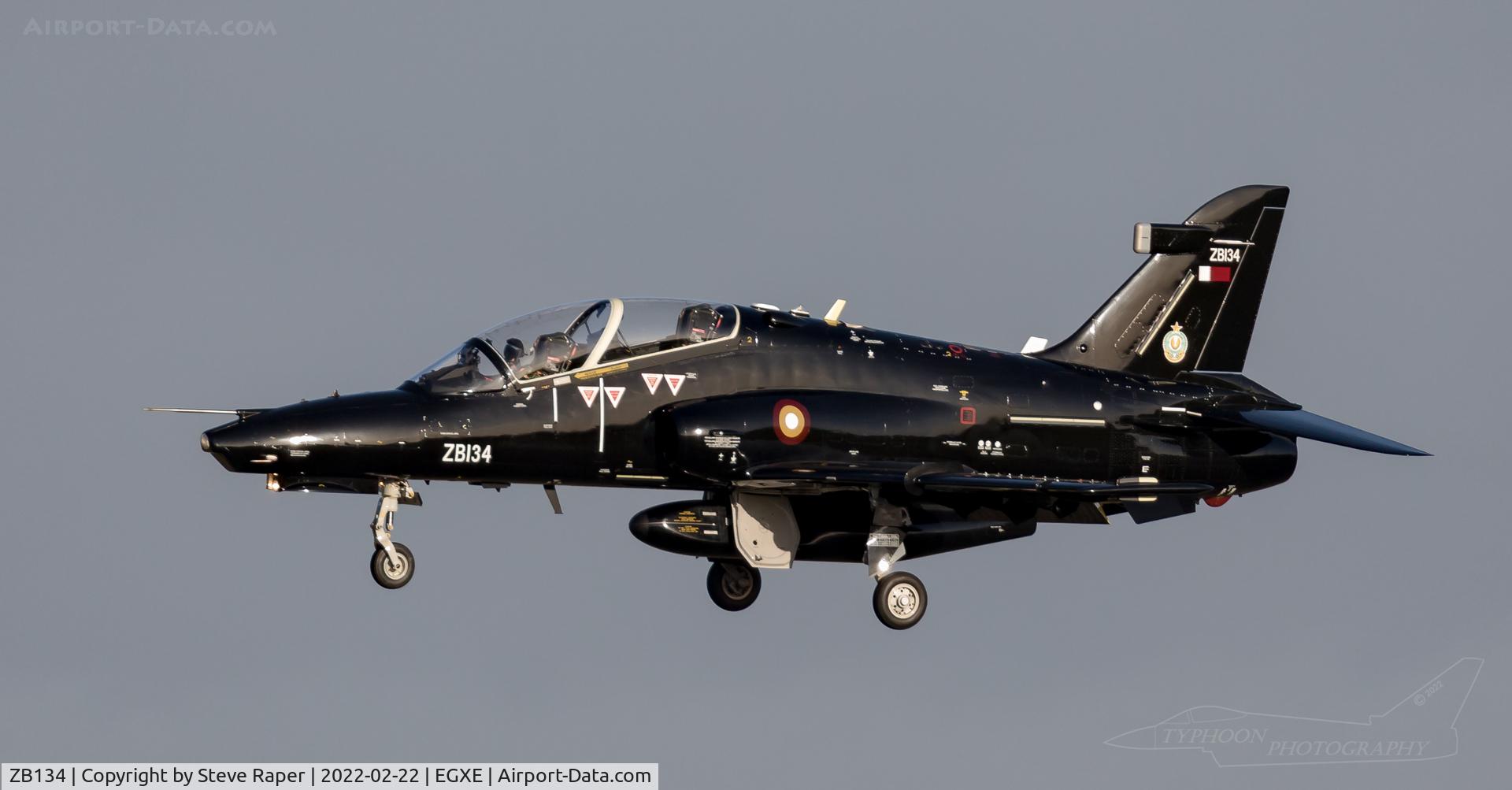 ZB134, BAE Systems Hawk T2 Mk167 C/N QA004, QATARI HAWK at Leeming