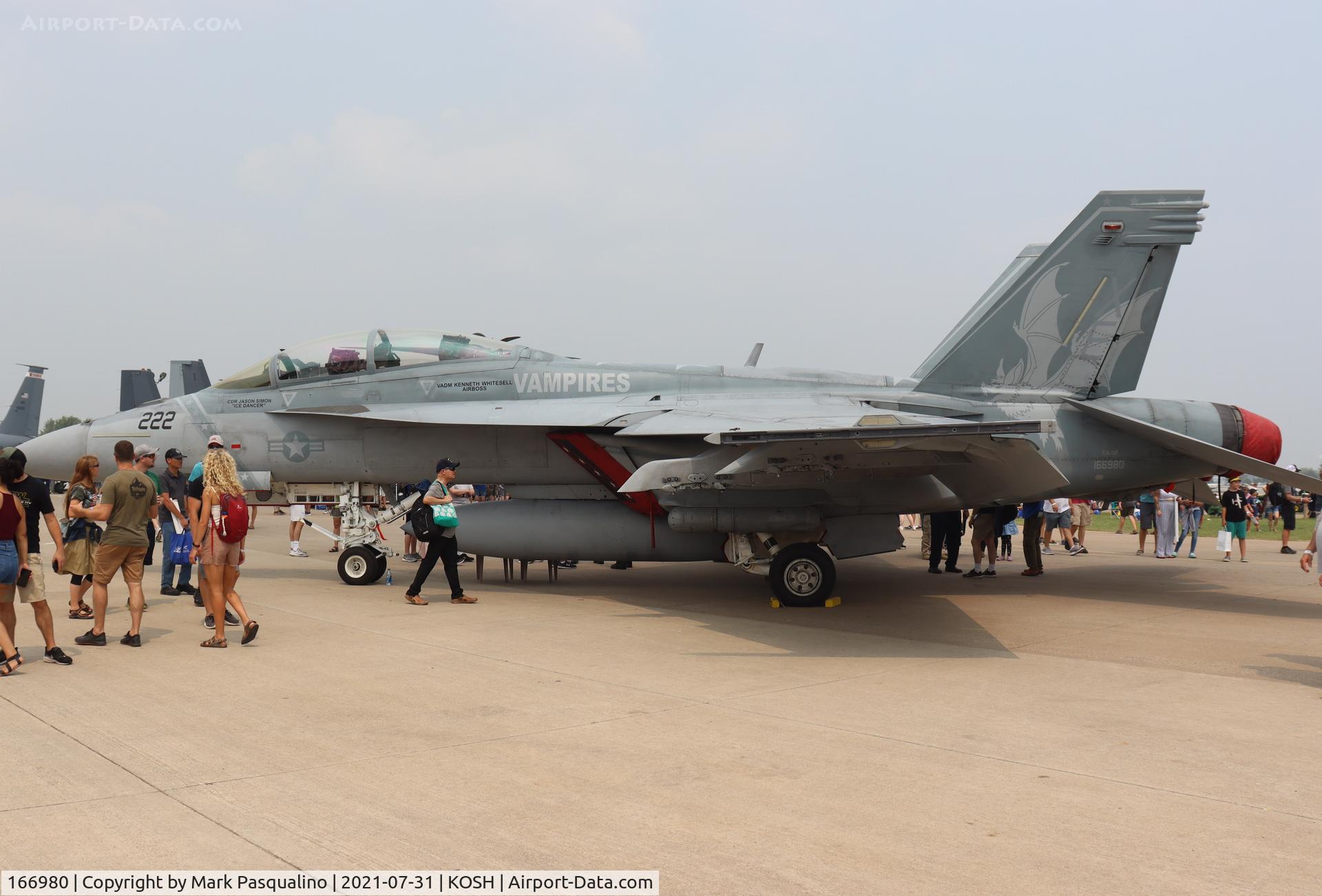166980, Boeing F/A-18F Super Hornet C/N F255, Boeing F/A-18F Super Hornet