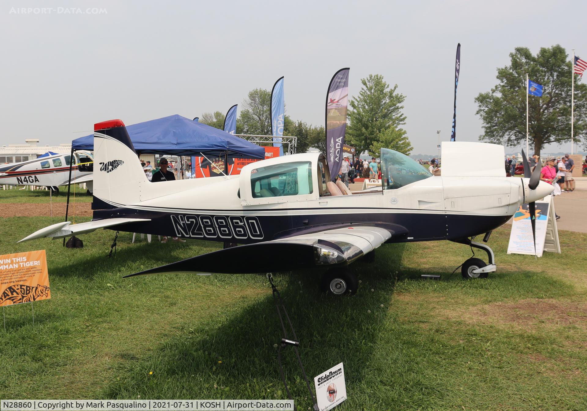 N28860, 1978 Grumman American AA-5B Tiger C/N AA5B0867, Grumman American AA-5B
