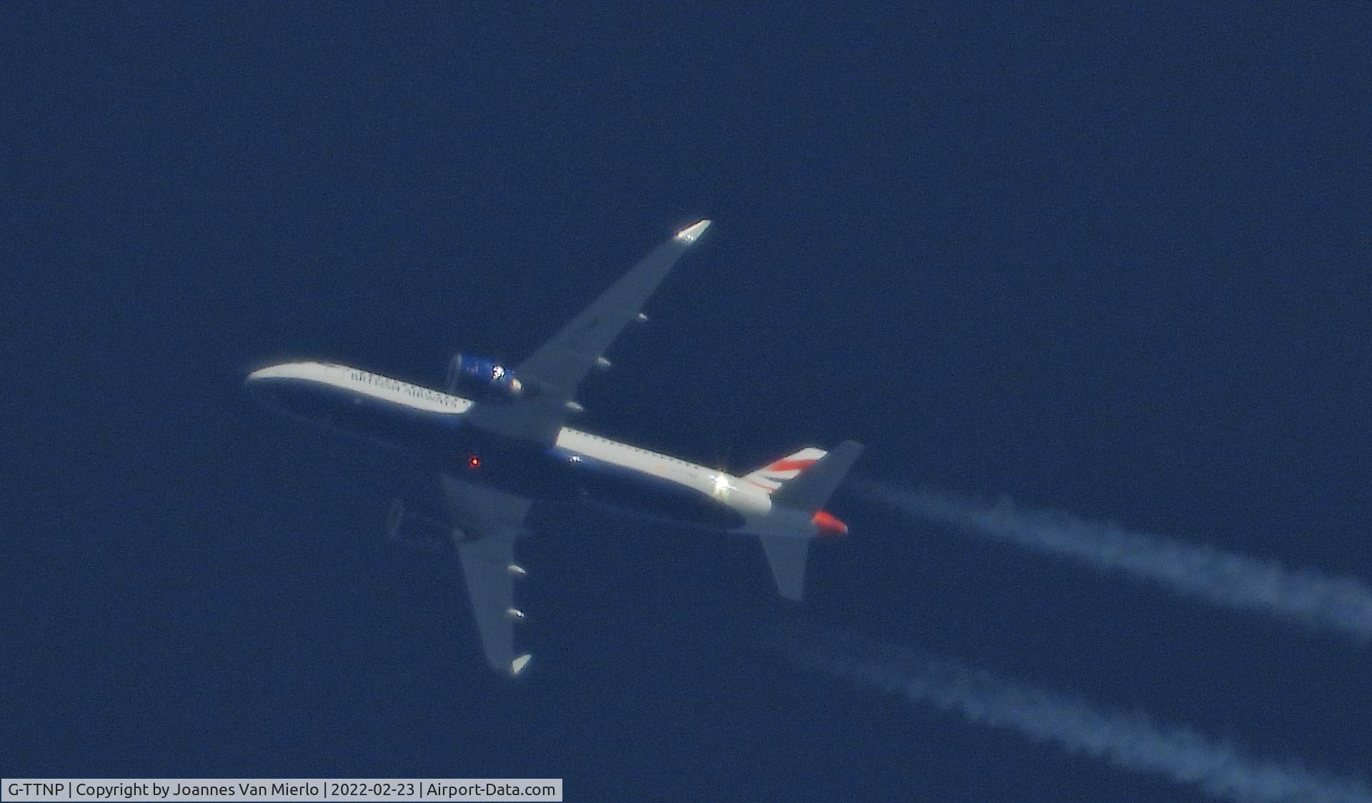 G-TTNP, 2020 Airbus A321-251N C/N 10548, Over belgium heading home