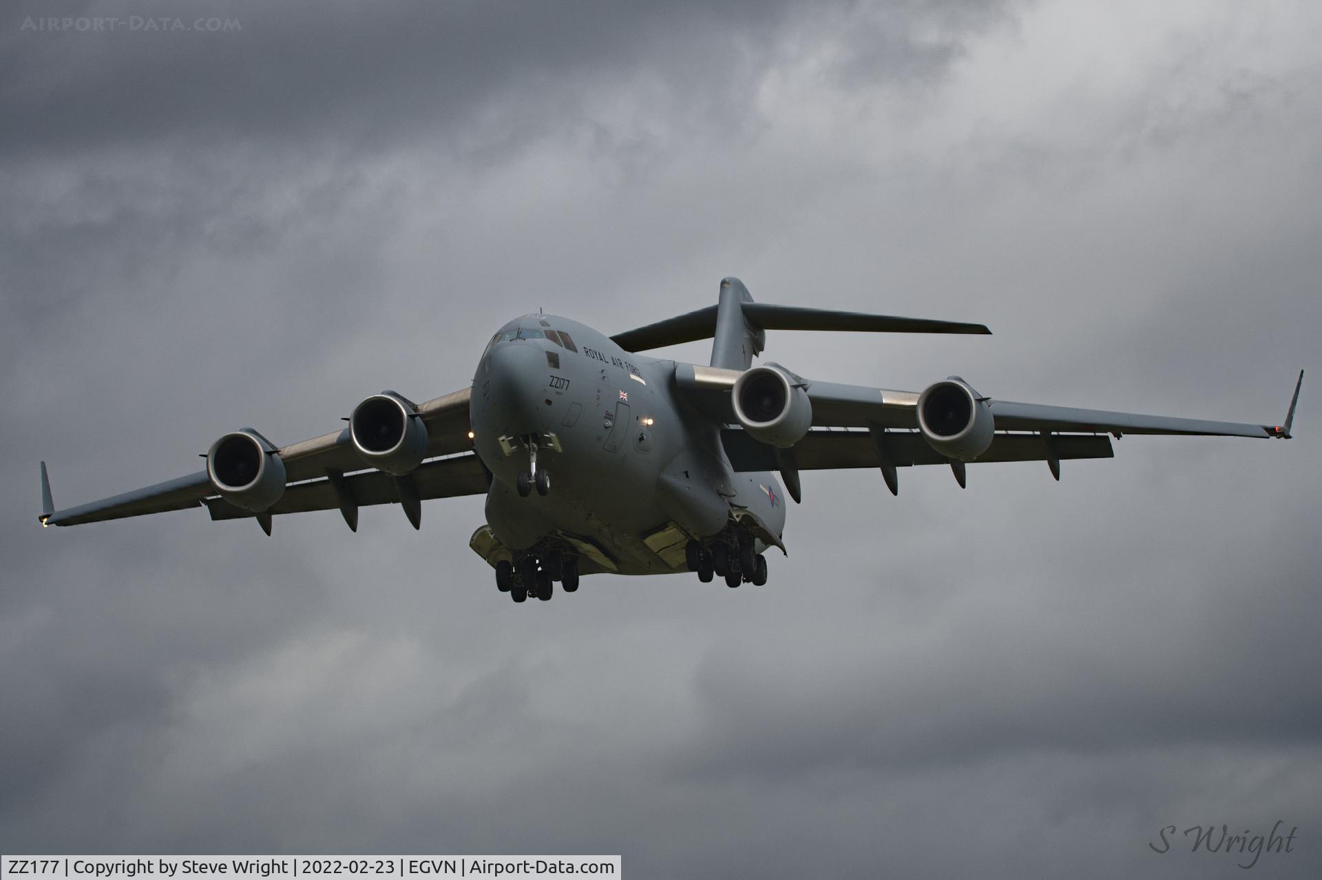ZZ177, 2010 Boeing C-17A Globemaster III C/N F-227, RAF Brize Norton, Oxfordshire UK