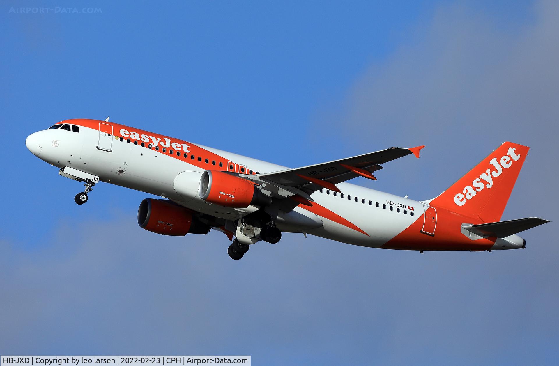 HB-JXD, 2011 Airbus A320-214 C/N 5150, Copenhagen 23.2.2022