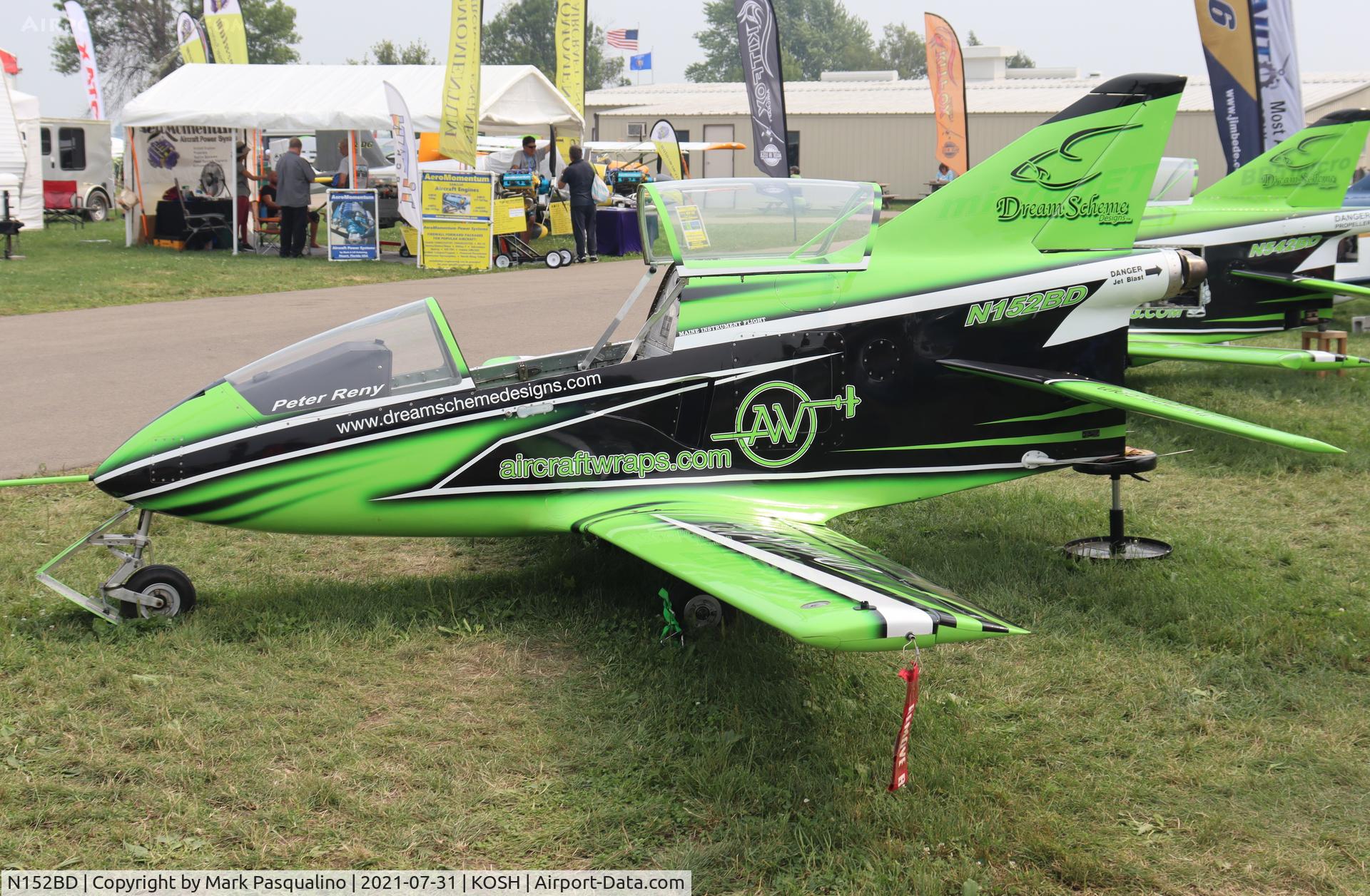 N152BD, 1973 Bede BD-5J C/N 5J-0002, Bede BD-5J