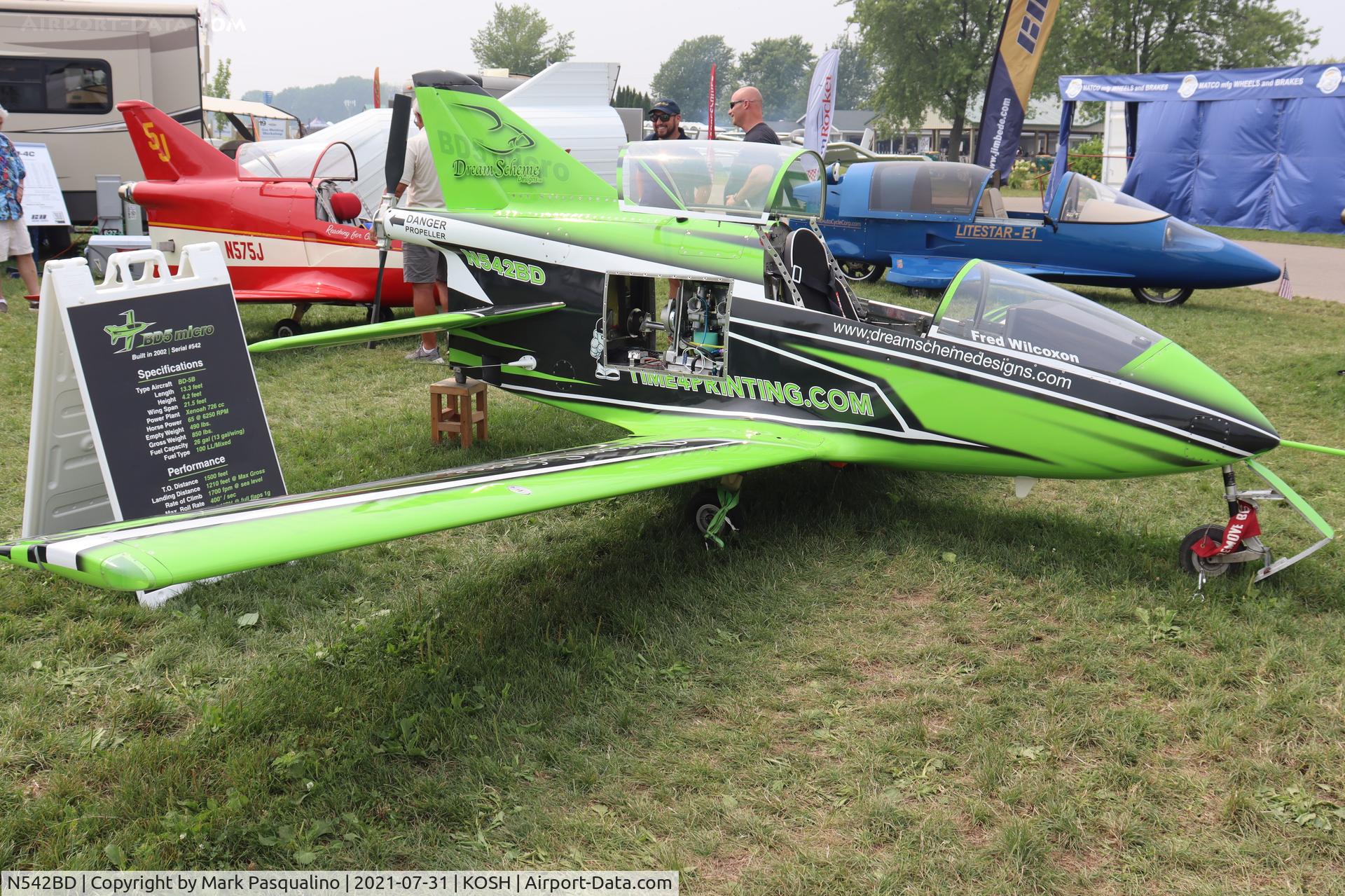 N52BD, 1978 Bede BD-5B C/N 238, Bede BD-5B