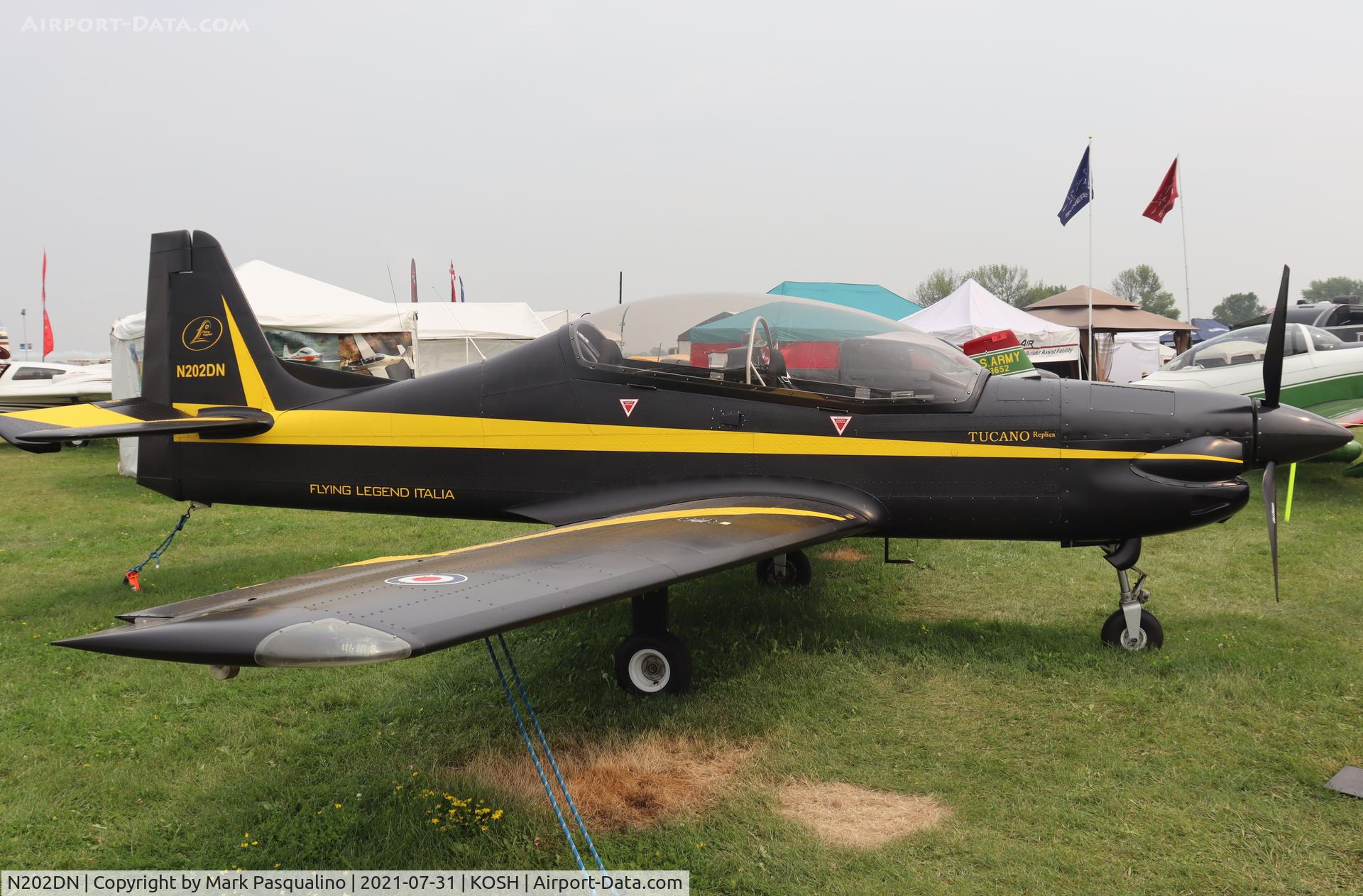 N202DN, 2018 Flying Legend Tucano Replica C/N TR1604, Tucano Replica