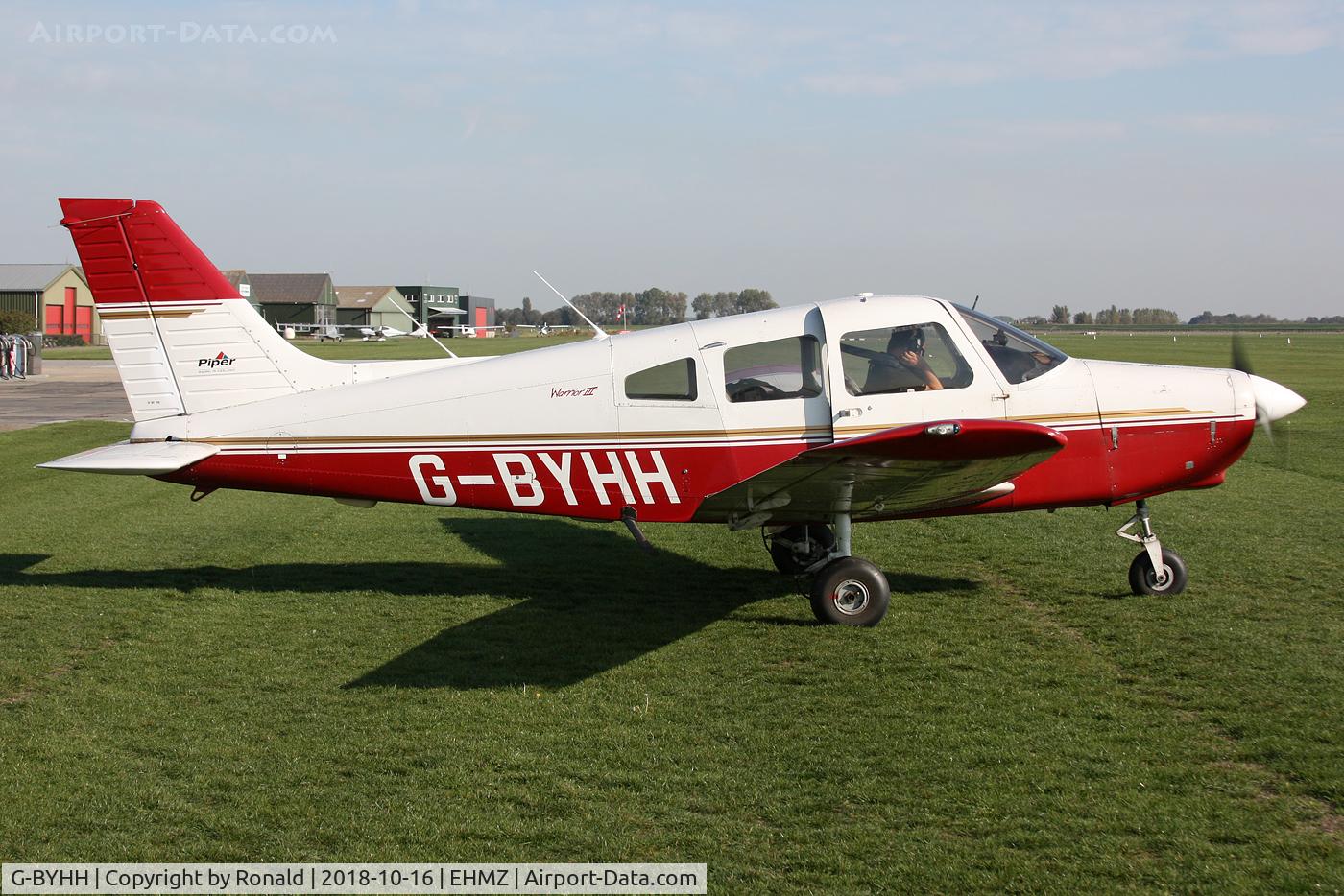 G-BYHH, 1999 Piper PA-28-161 Warrior III C/N 2842050, at ehmz