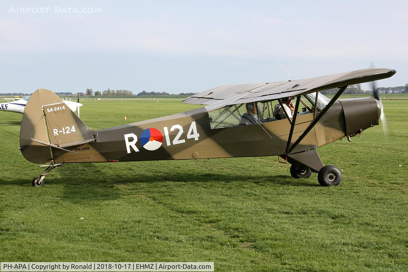 PH-APA, 1954 Piper L-21B Super Cub (PA-18-135) C/N 18-3814, at ehmz