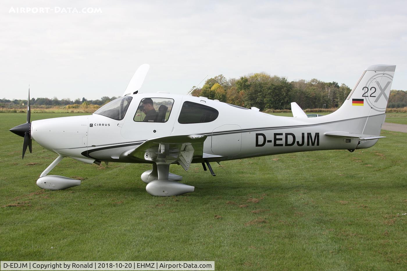 D-EDJM, 2009 Cirrus SR22 GTS X C/N 3415, at ehmz