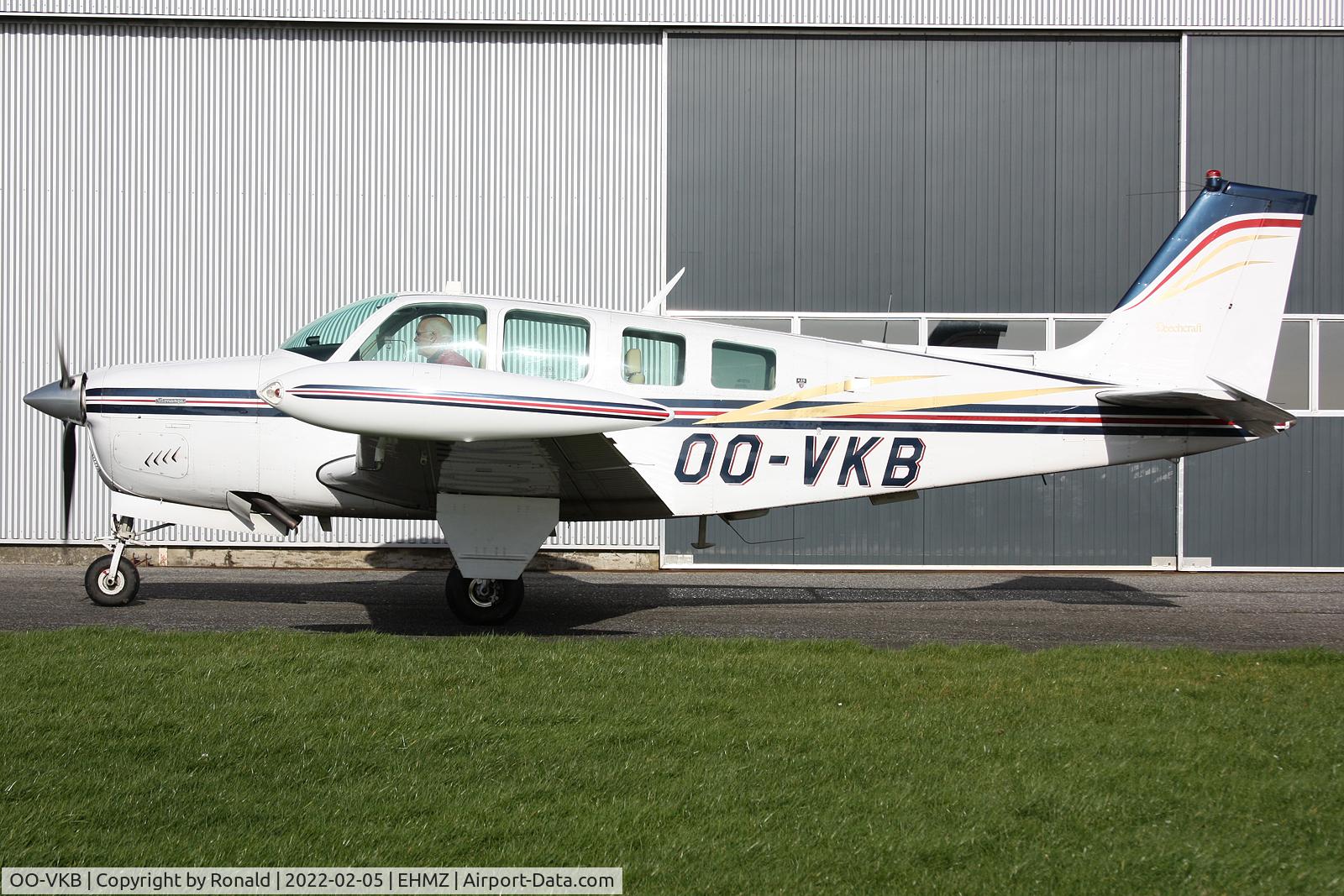 OO-VKB, 1977 Beech A36 Bonanza 36 C/N E-994, at ehmz