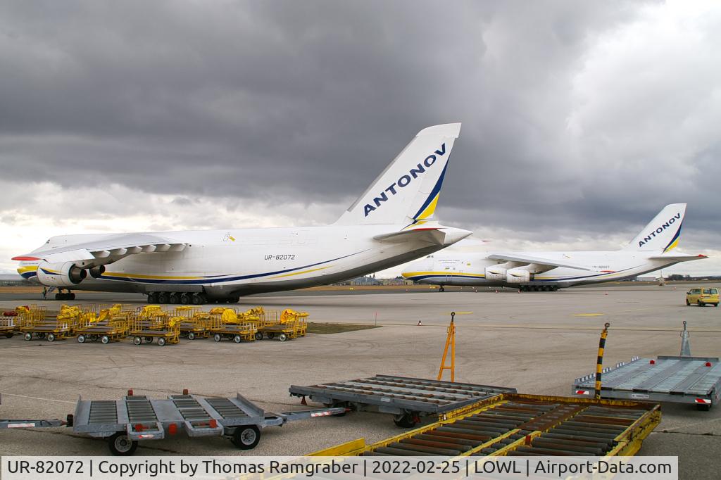 UR-82072, 1993 Antonov An-124-100 Ruslan C/N 9773053359136, Antonov Airlines Antonov An-124 ( +UR-82027)