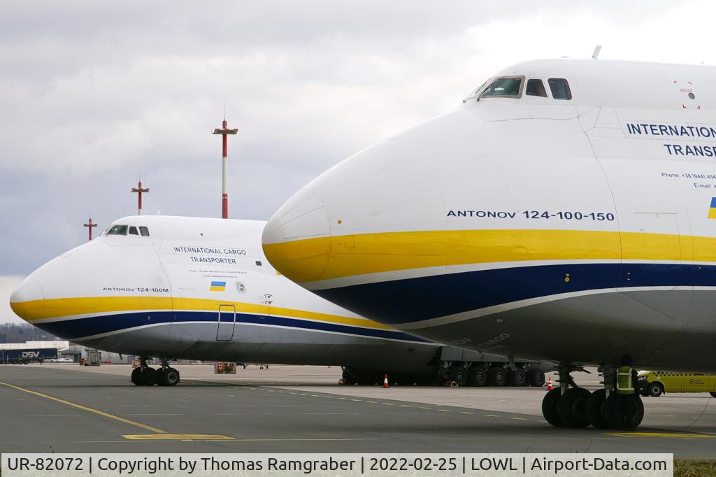 UR-82072, 1993 Antonov An-124-100 Ruslan C/N 9773053359136, Antonov Airlines Antonov An-124 ( +UR-82027)