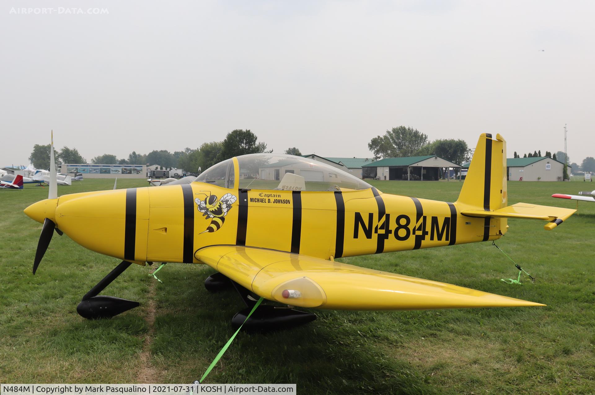 N484M, 2009 Van's RV-8A C/N 82643, Vans RV-8A