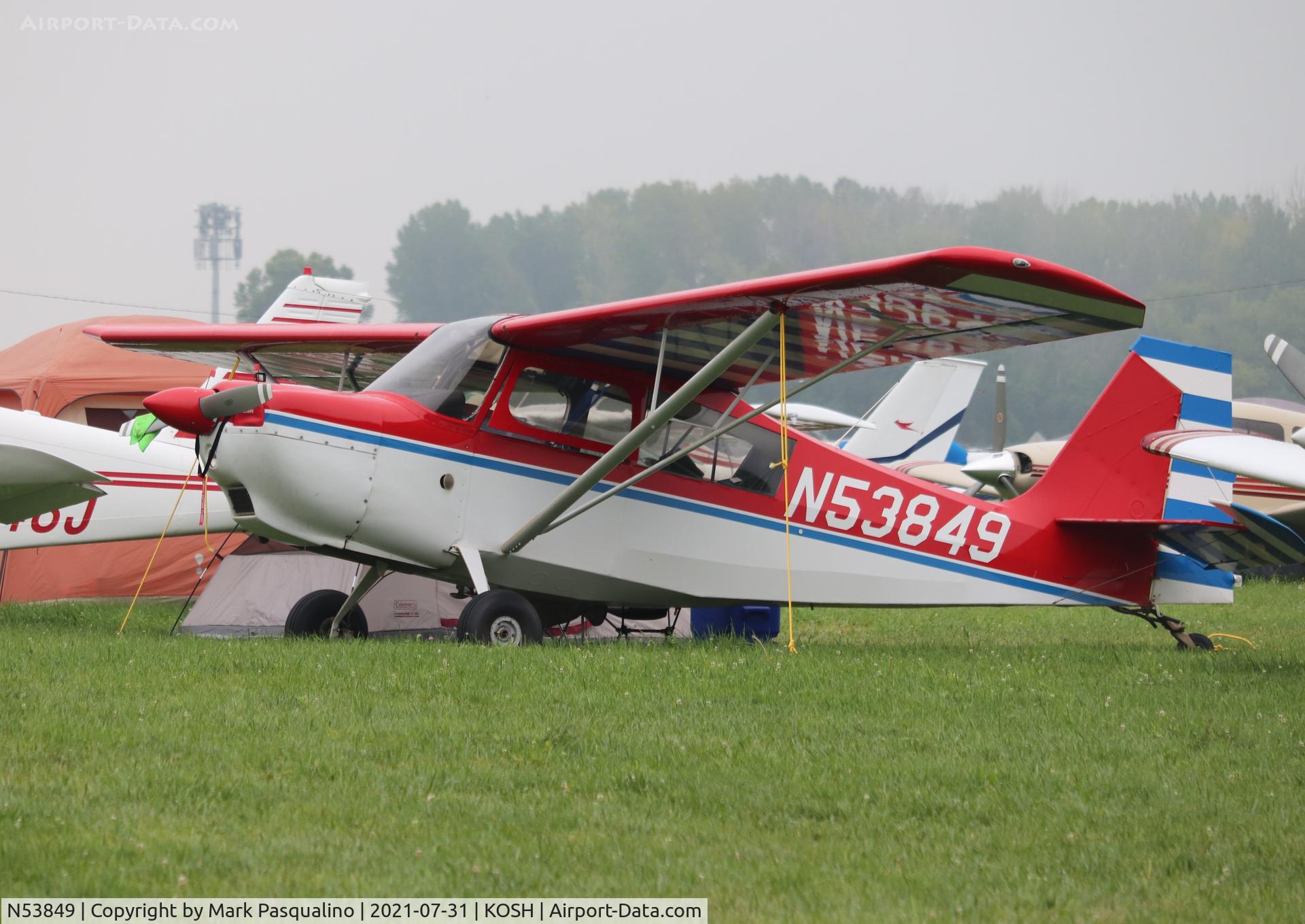 N53849, 1975 Bellanca 7GCAA C/N 324-76, Bellanca 7GCAA