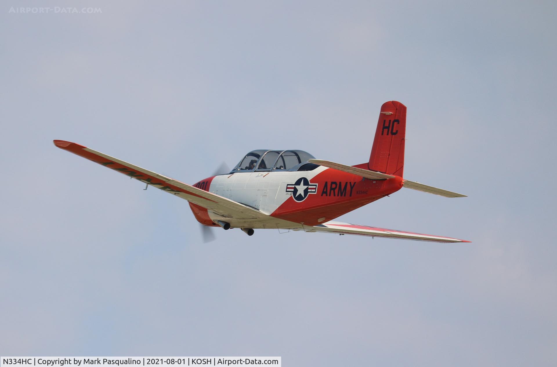 N334HC, Beech (CCF) T-34A (A45) Mentor C/N CCF34-69, Beech T-34A