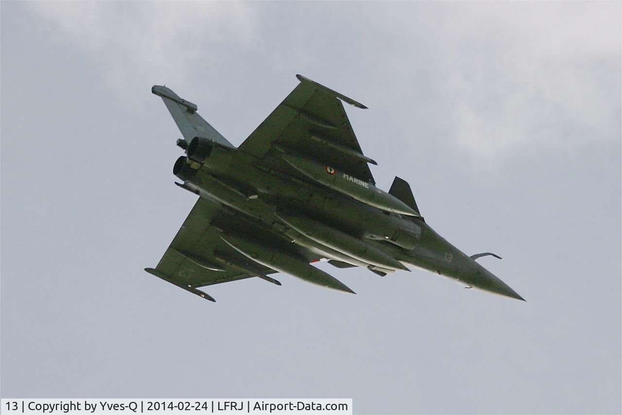 13, Dassault Rafale M C/N 13, Dassault Rafale M, Climbing from rwy 26, Landivisiau naval air base (LFRJ)