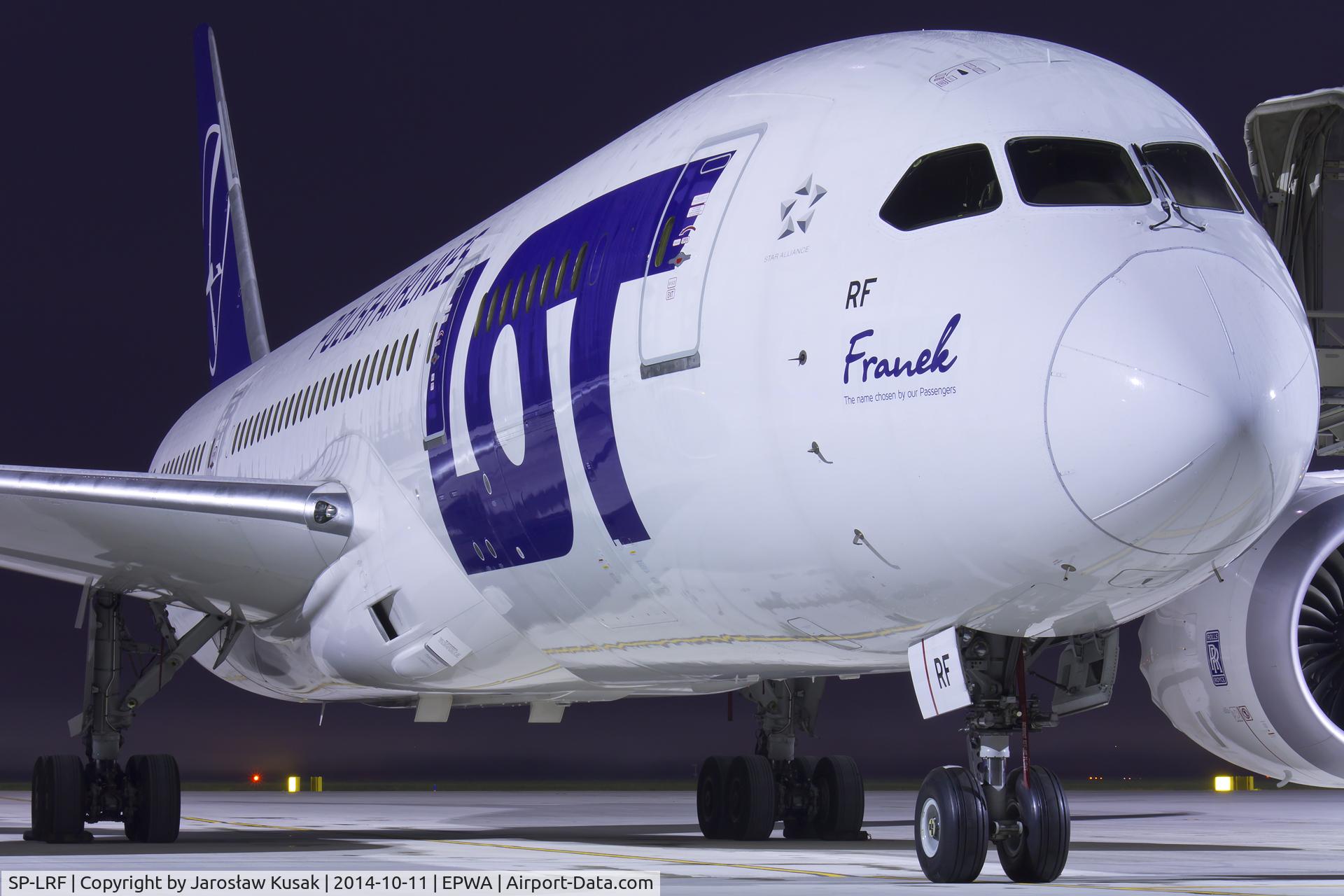 SP-LRF, 2014 Boeing 787-8 Dreamliner C/N 35942, Boeing 787-8 SP-LRF LOT