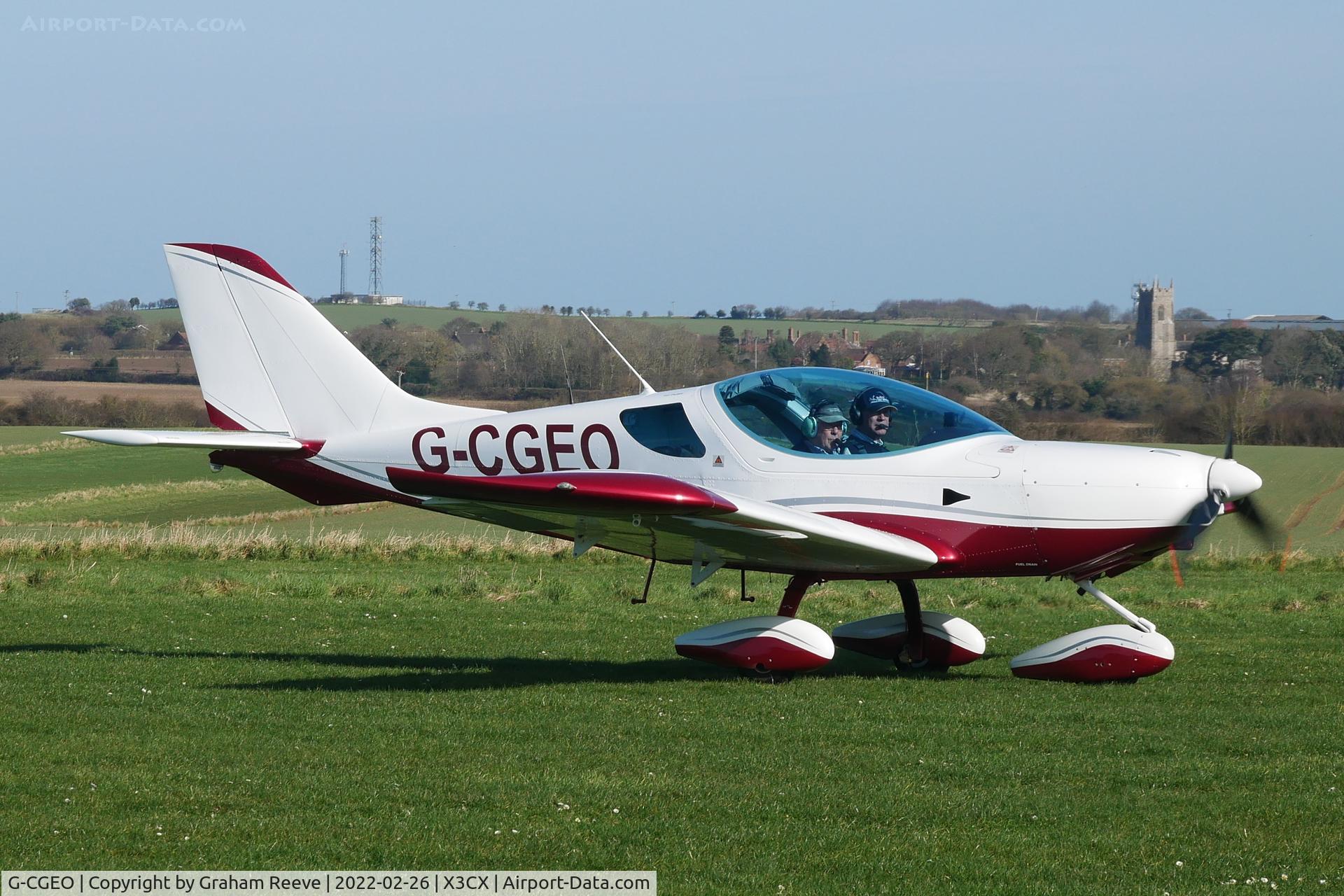 G-CGEO, 2009 CZAW SportCruiser C/N 09SC303, Just landed at Northrepps.