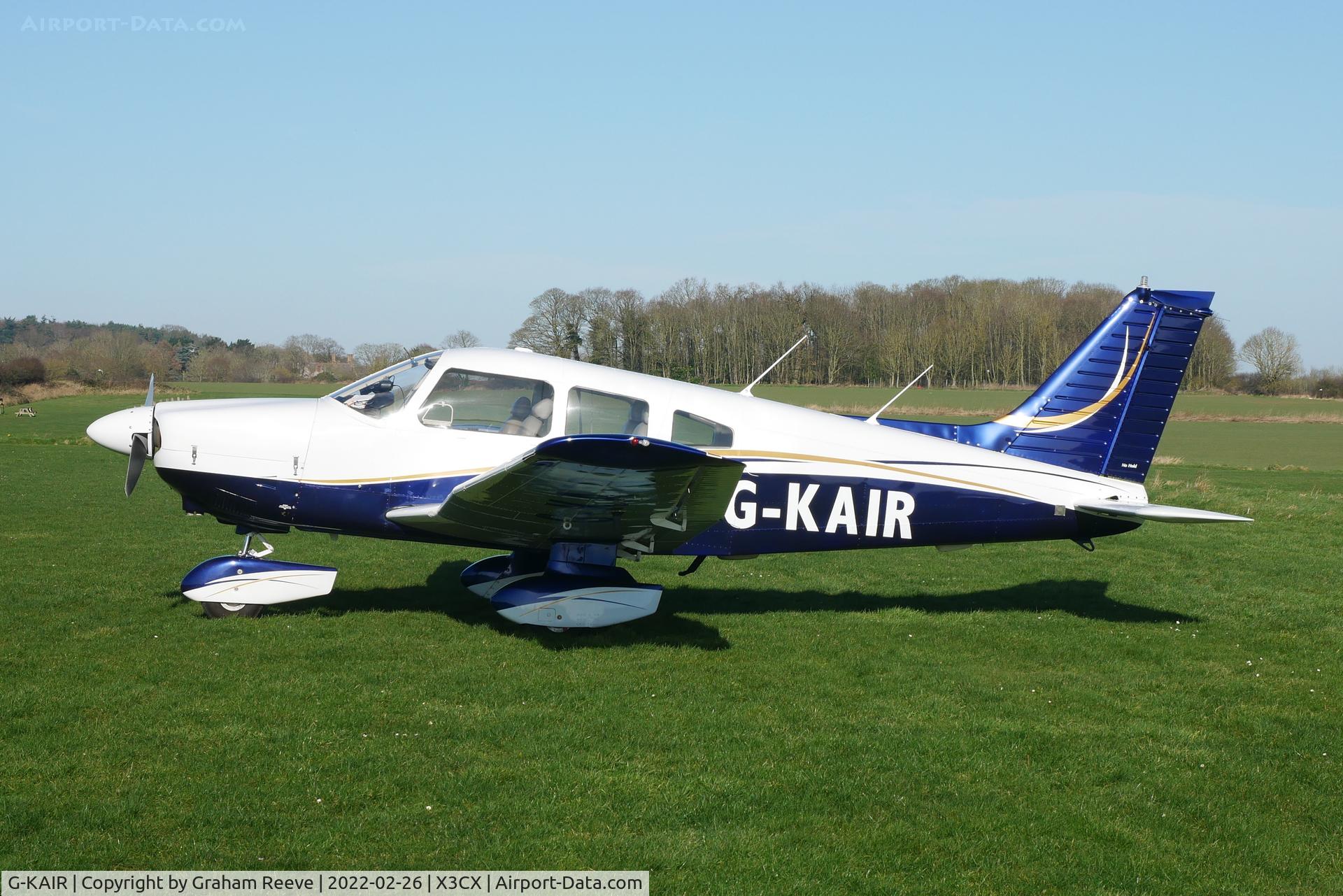 G-KAIR, 1978 Piper PA-28-181 Cherokee Archer II C/N 28-7990176, Parked at Northrepps.