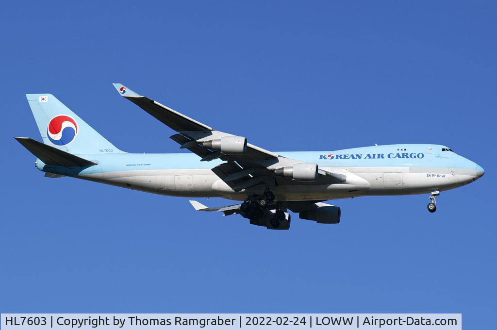 HL7603, 2005 Boeing 747-4B5F/ER/SCD C/N 34302, Korean Air Cargo Boeing 747-4B5F(ER/SCD)