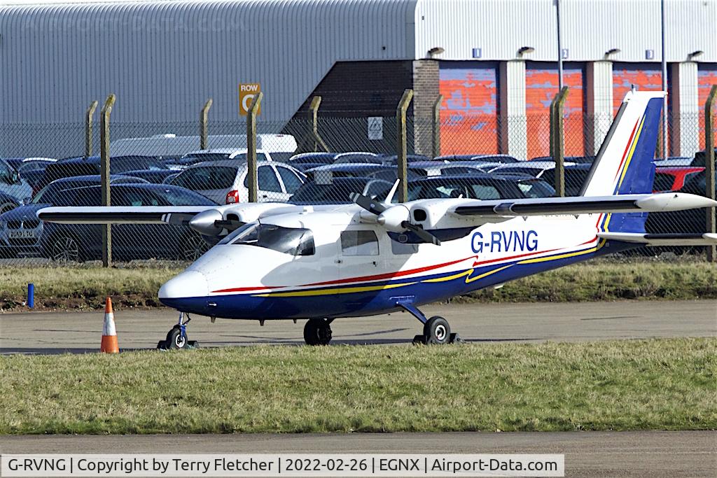 G-RVNG, 1977 Partenavia P-68B C/N 103, At East Midlands