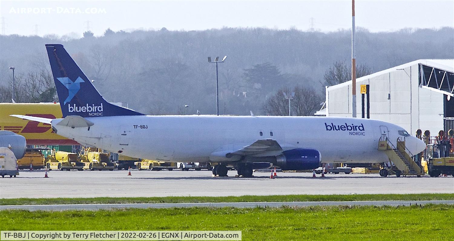 TF-BBJ, 1990 Boeing 737-476 C/N 24436, At East Midlands