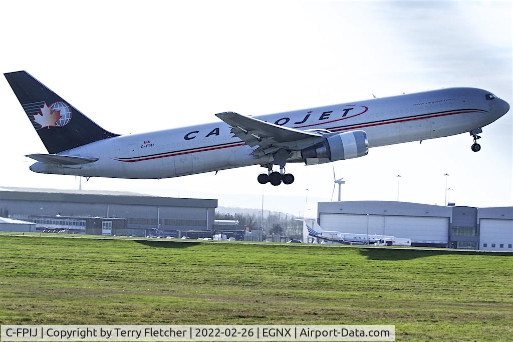C-FPIJ, 1996 Boeing 767-33A/ER C/N 27918, At East Midlands