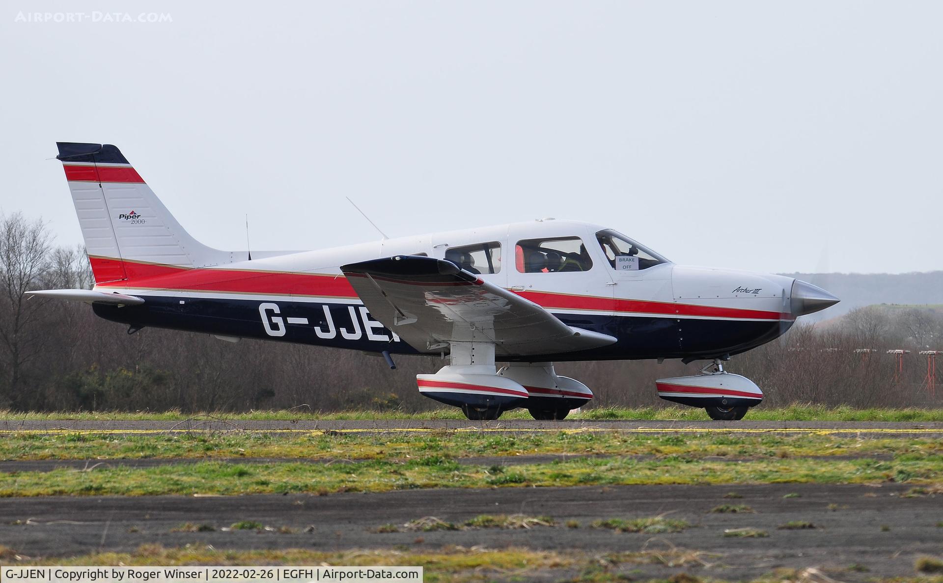 G-JJEN, 2000 Piper PA-28-181 Cherokee Archer III C/N 28-43370, Visiting Archer III.