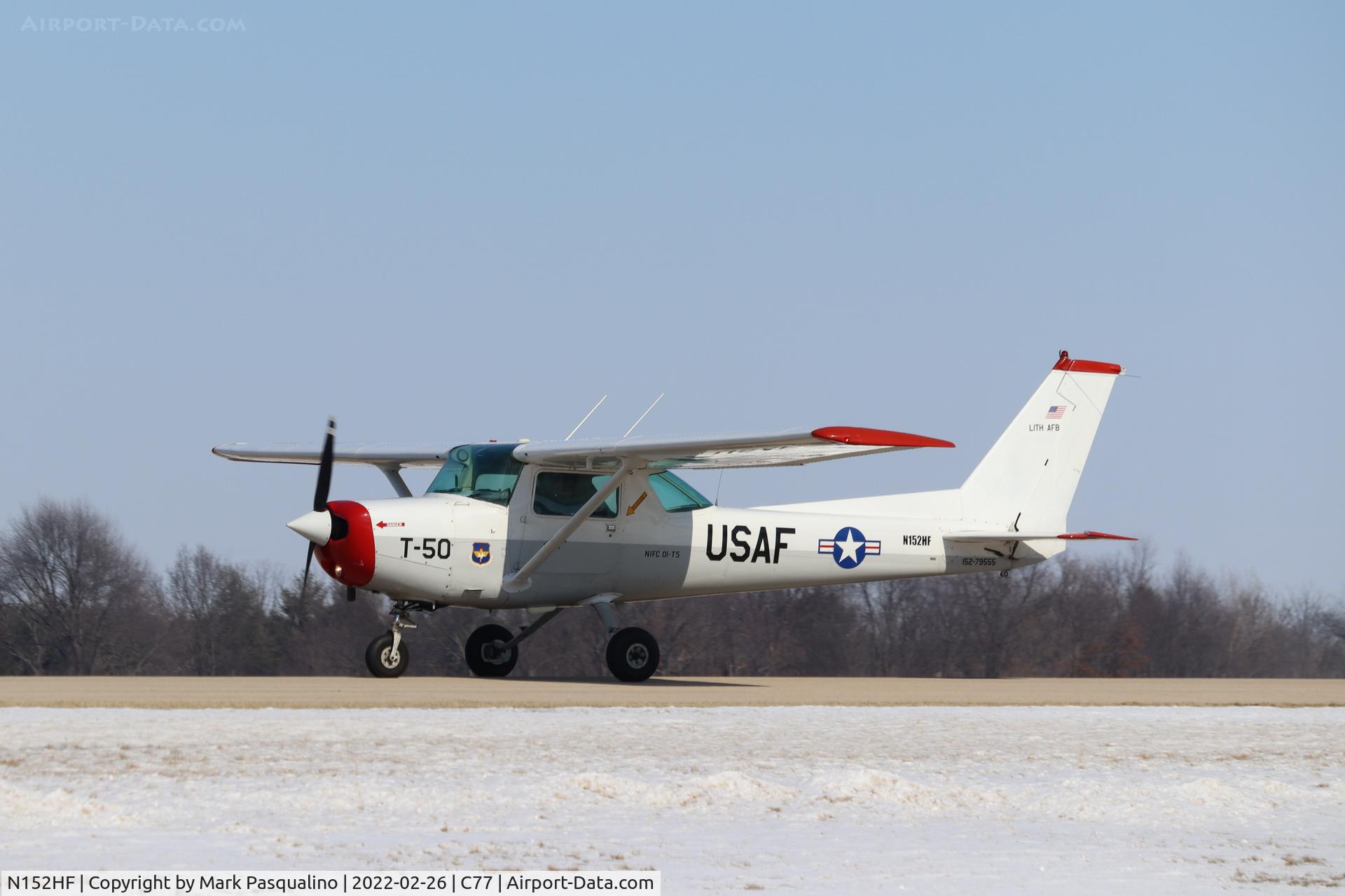 N152HF, 1977 Cessna 152 C/N 15279555, Cessna 152