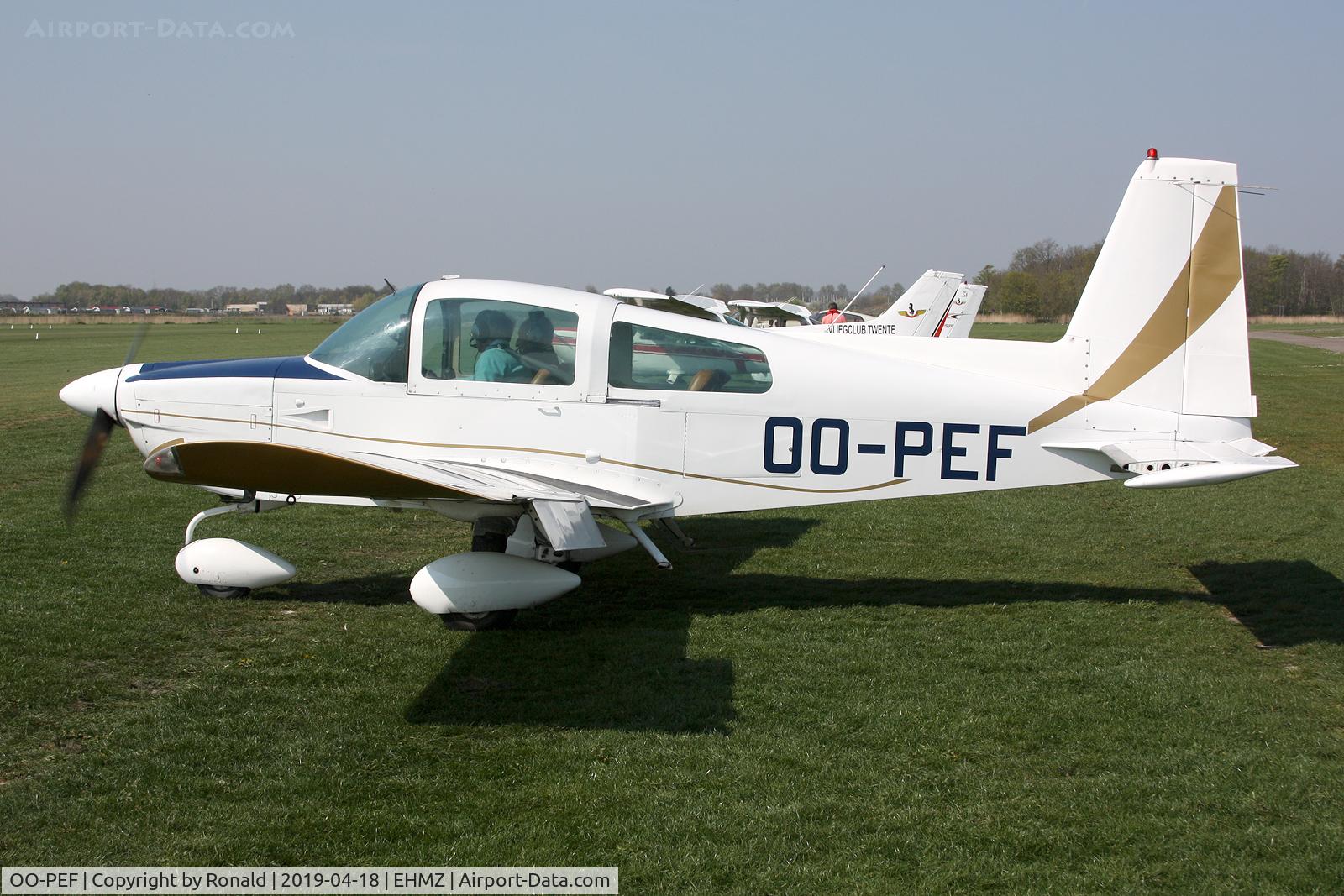 OO-PEF, 1979 Grumman American AA-5B Tiger C/N AA5B-1128, at ehmz