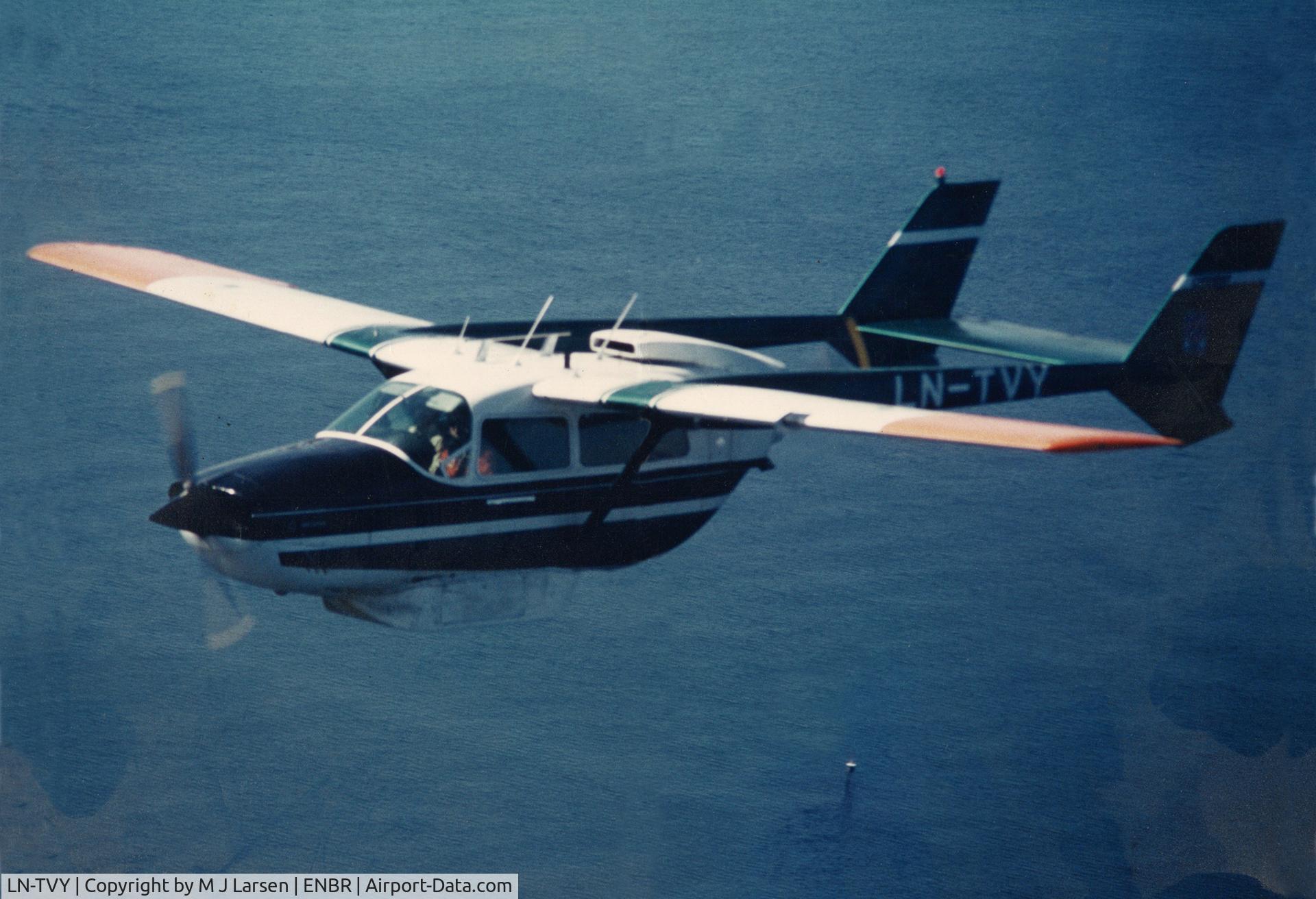 LN-TVY, Cessna 337D Super Skymaster Super Skymaster C/N 337D-1084, On mission for the Royal Norwegian Navy
