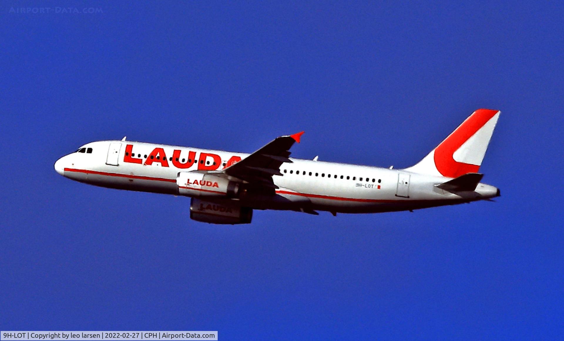 9H-LOT, 2005 Airbus A320-232 C/N 2522, Copenhagen 27.2.2022