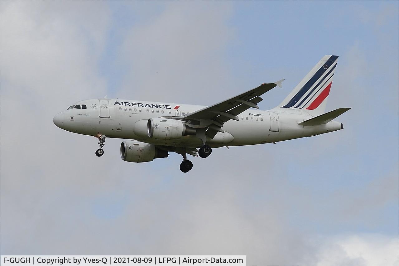 F-GUGH, 2004 Airbus A318-111 C/N 2344, Airbus A318-111, On final rwy 26L, Roissy Charles De Gaulle airport (LFPG-CDG)