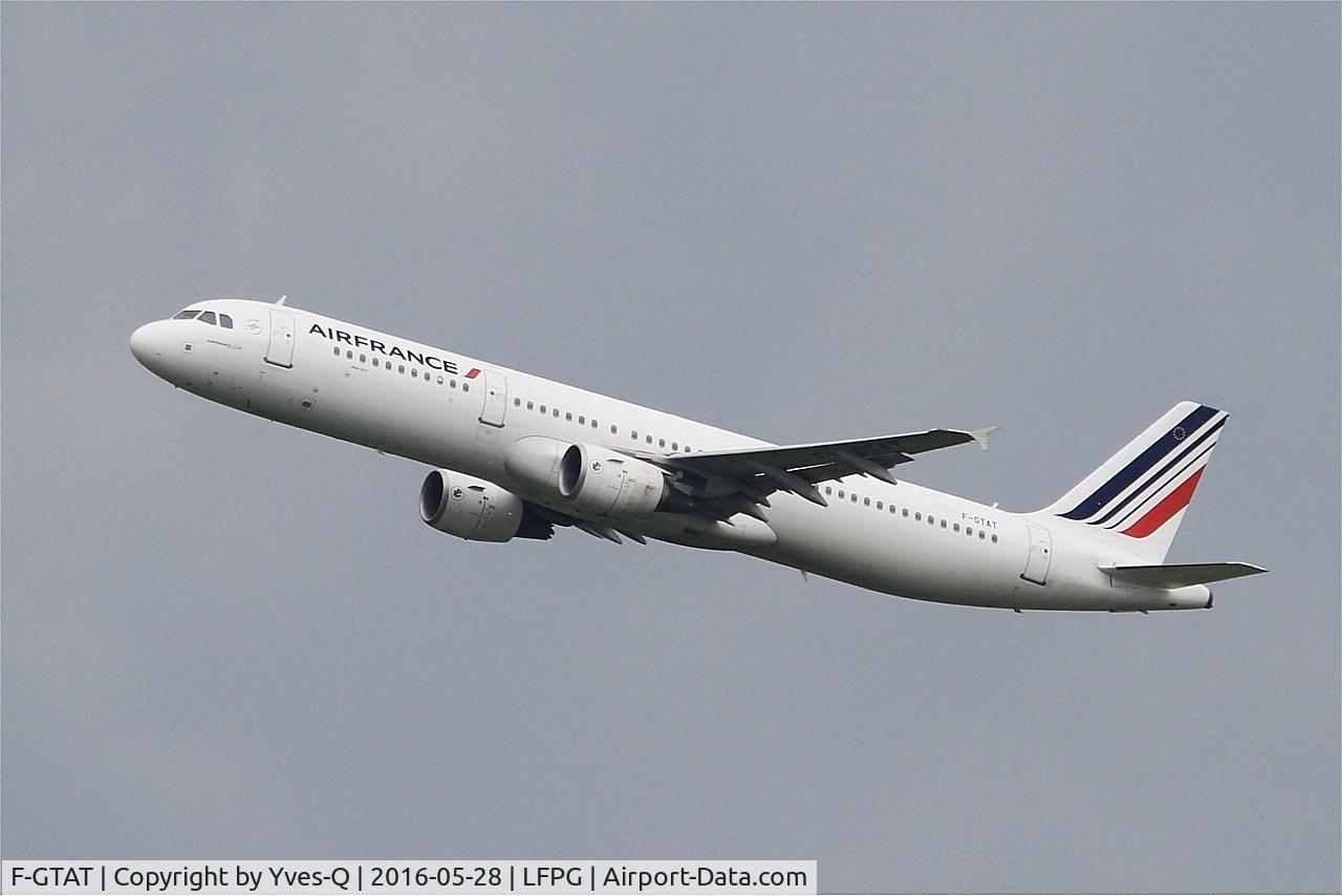 F-GTAT, 2008 Airbus A321-211 C/N 3441, Airbus A321-211, Climbing from rwy 08L, Roissy Charles De Gaulle airport (LFPG-CDG)