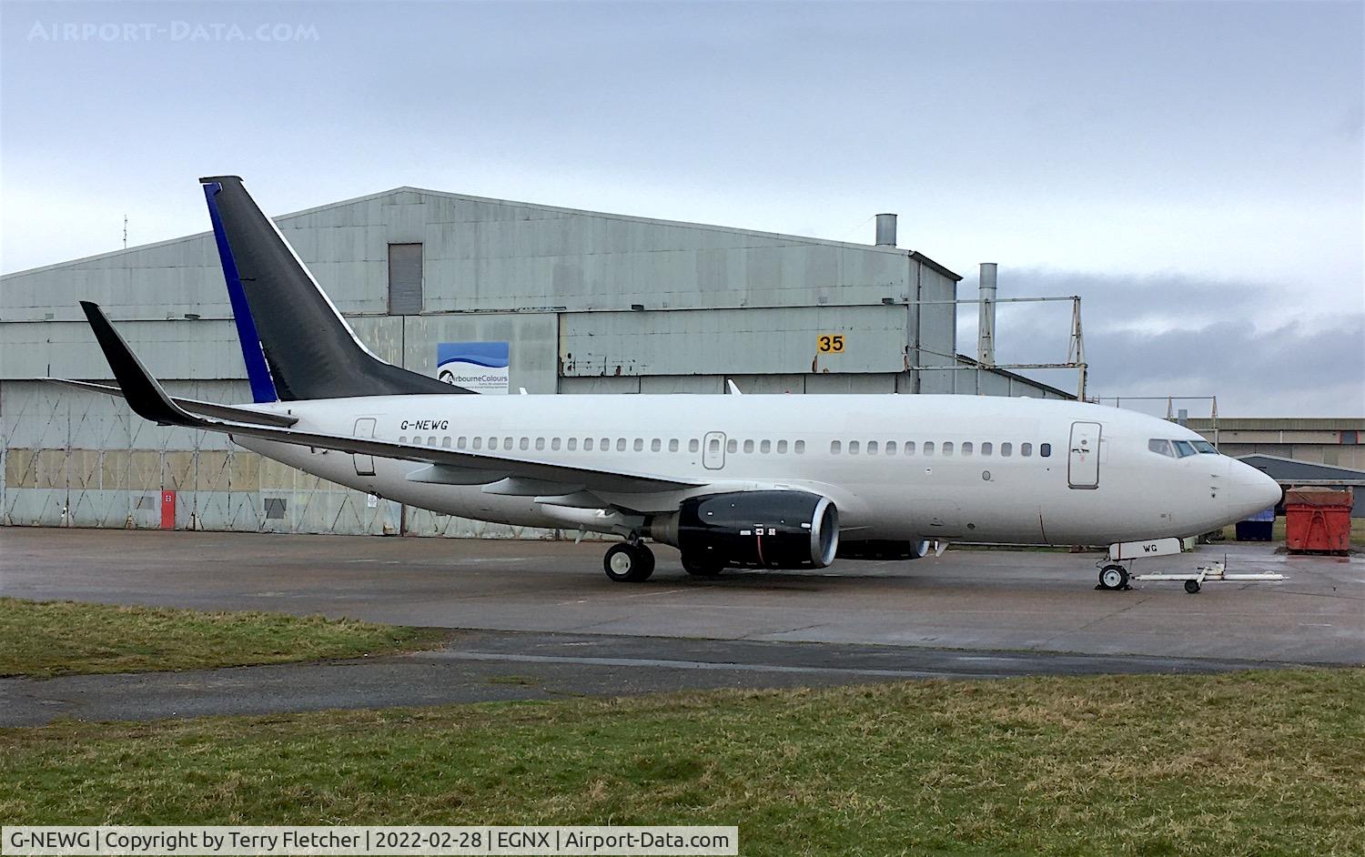 G-NEWG, 2002 Boeing 737-76N C/N 29885, At East Midlands