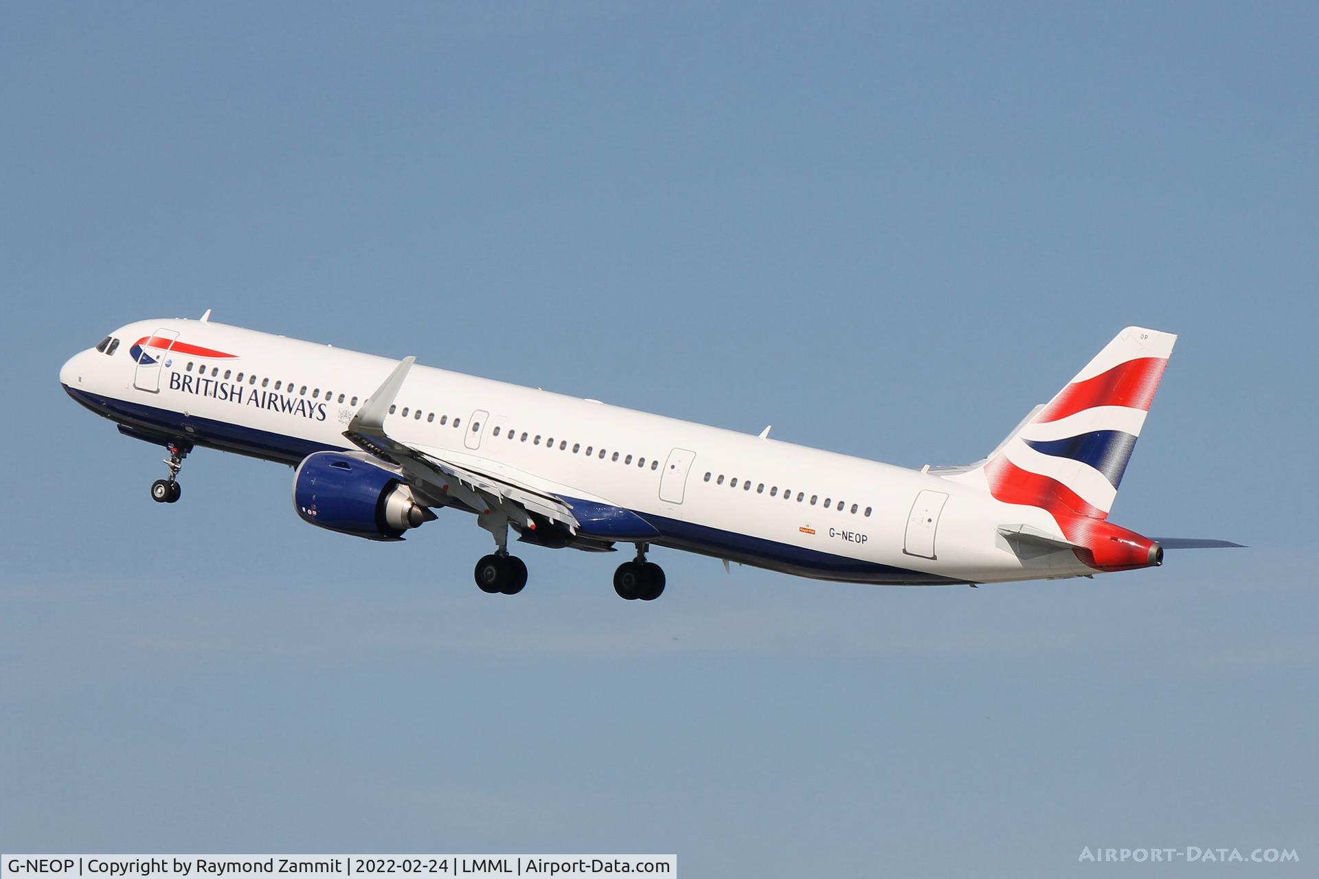 G-NEOP, 2019 Airbus A321-251NX C/N 8469, A321Neo G-NEOP British Airways