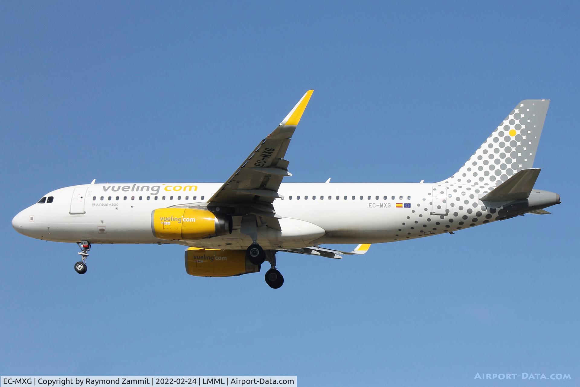 EC-MXG, 2018 Airbus A320-232 C/N 8192, A320 EC-MXG Vueling